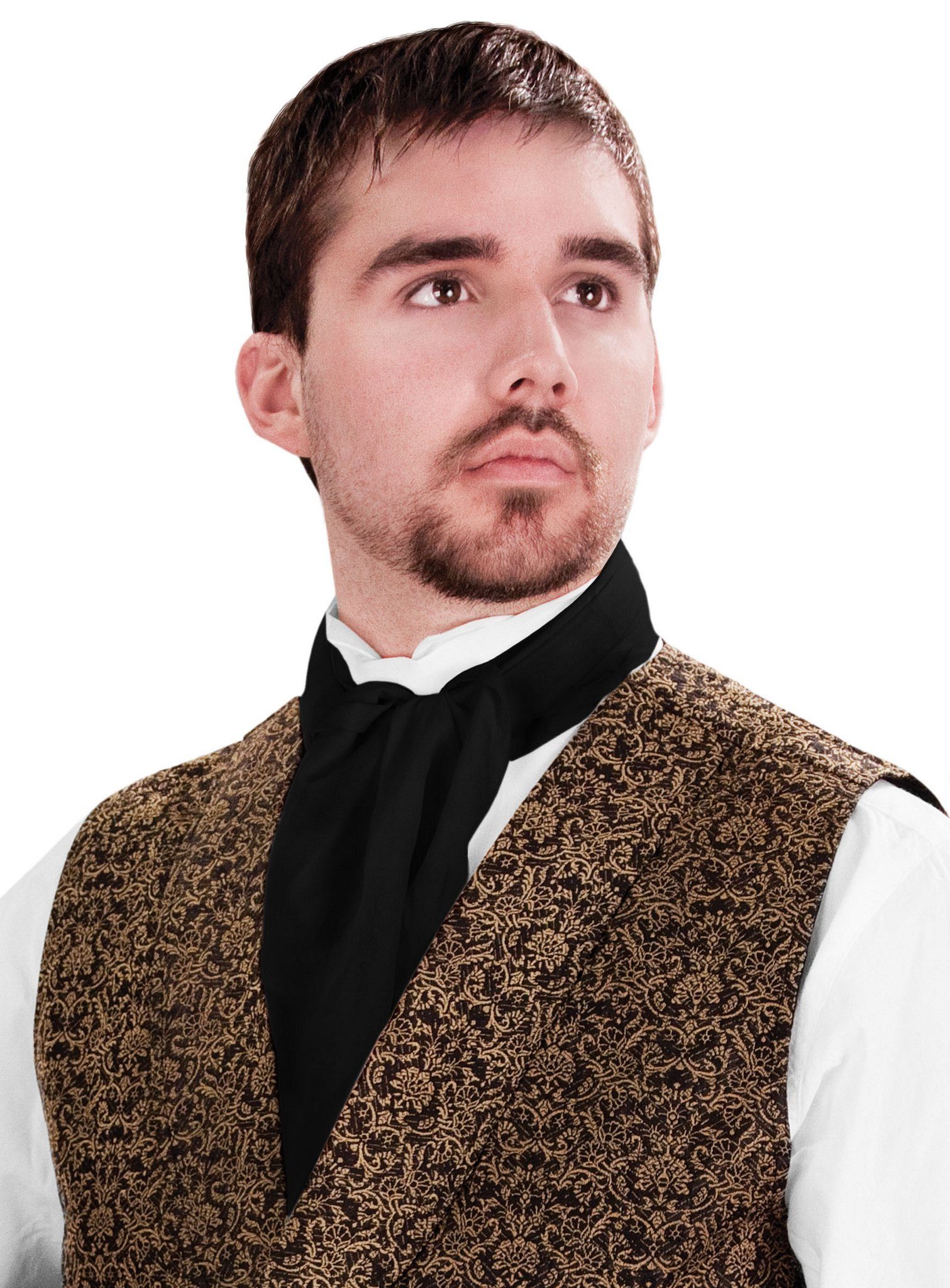 Supreme Replicas Krawatte Галстукиschal schwarz Stilvoller Schal für elegante Auftritte
