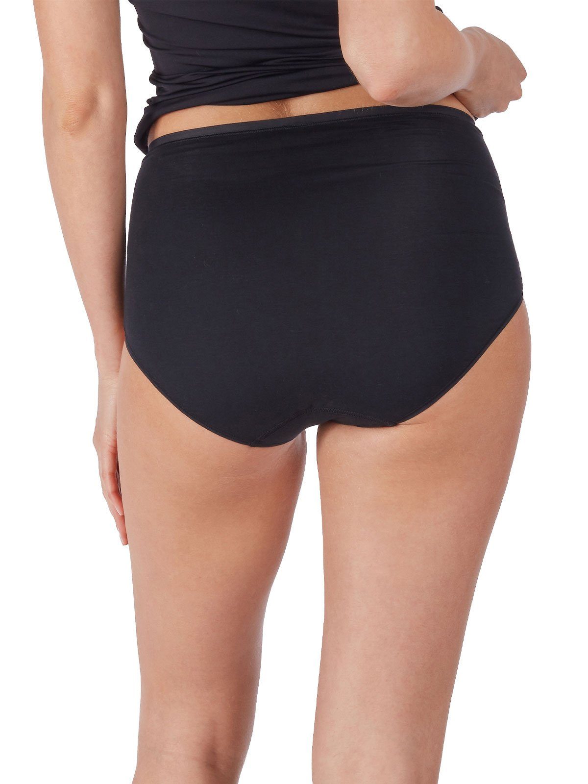HUBER Slip Damen Maxi Slip 2er Pack Cotton 2 Pack (Packung, 2-St) Zwickel