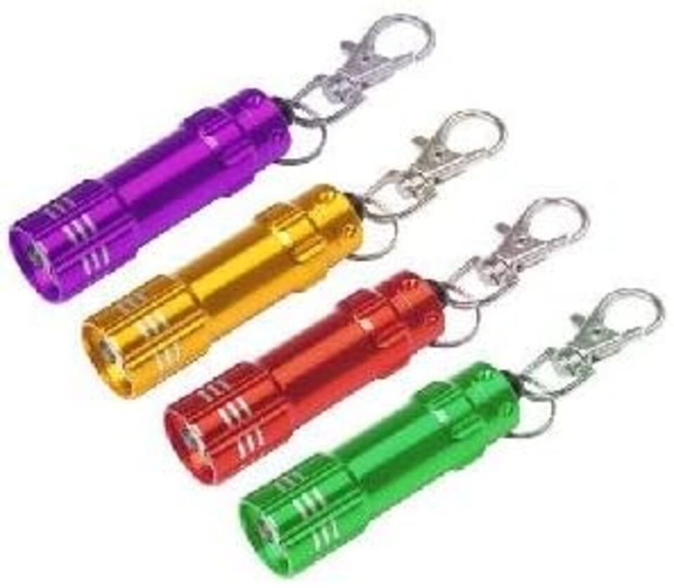 Testrut LED Taschenlampe LED-Mini Taschenlampe Aluminium 3 LEDs, farbig sor günstig online kaufen