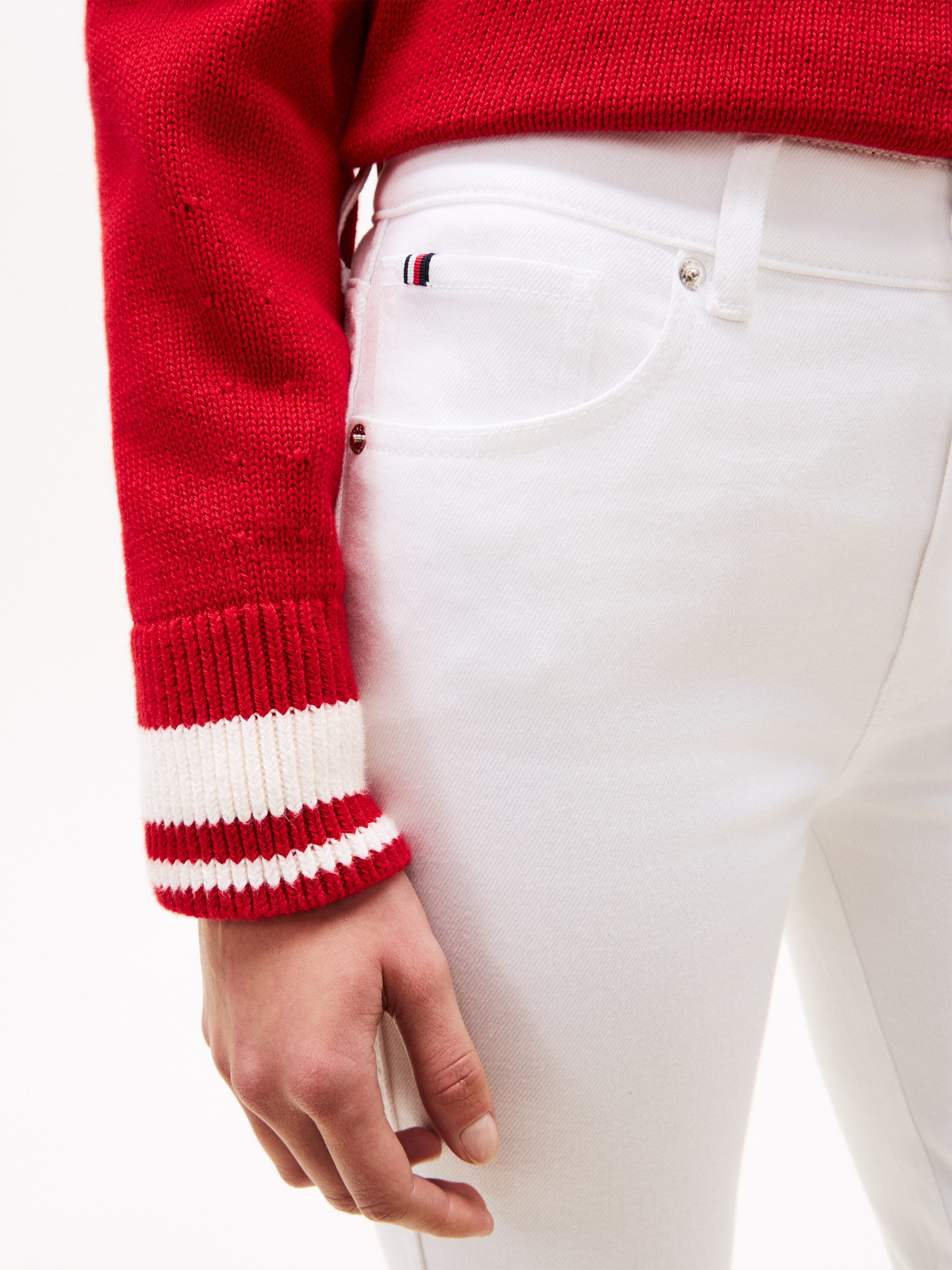 Tommy Hilfiger Bootcut-Jeans FINN FLARE RW flared fit, Baumwollmischung mit günstig online kaufen