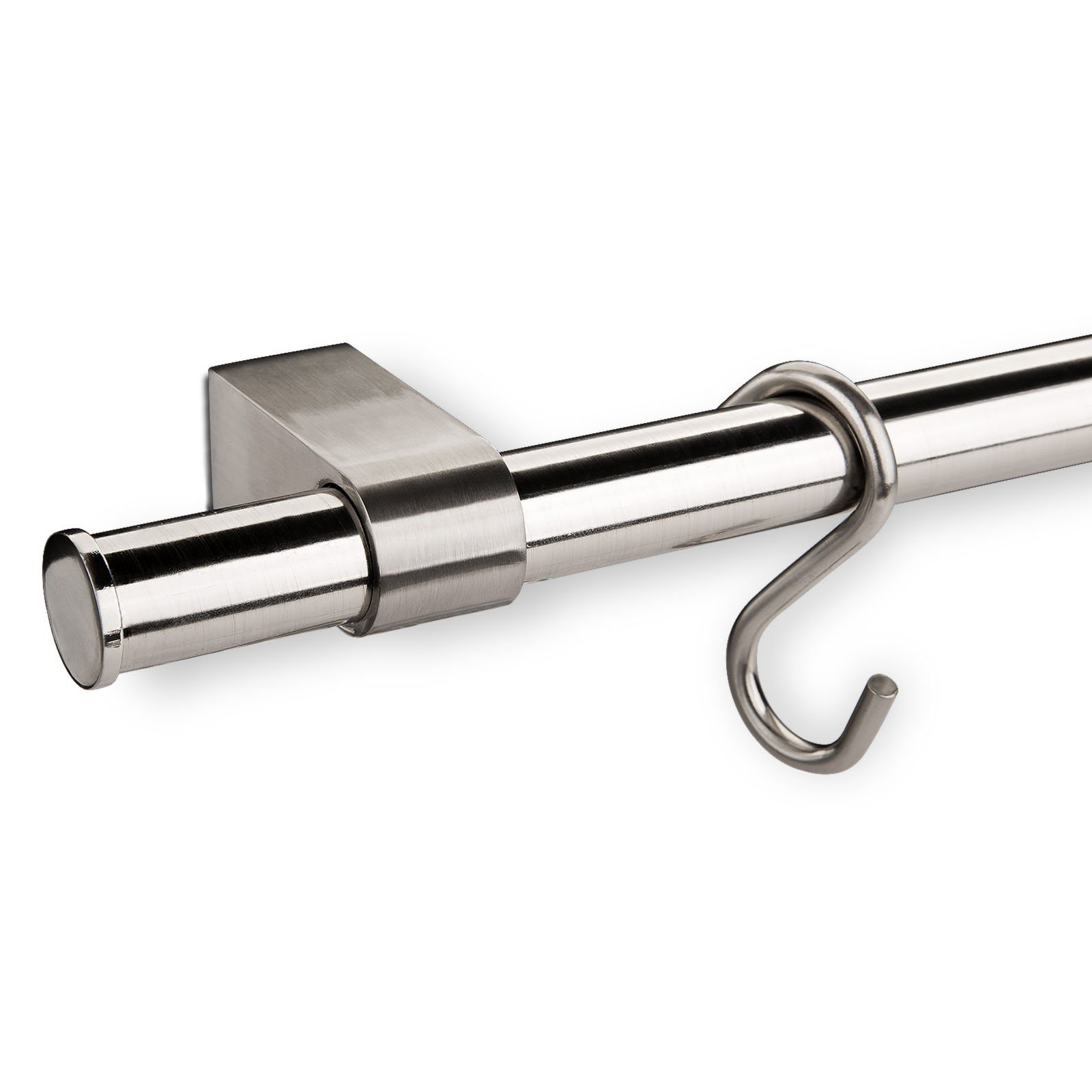 SO-TECH® Küchenrückwand Küchenreling Edelstahloptik 600-1200 mm - Rohr-Ø 16 mm – Bild 4 von 5