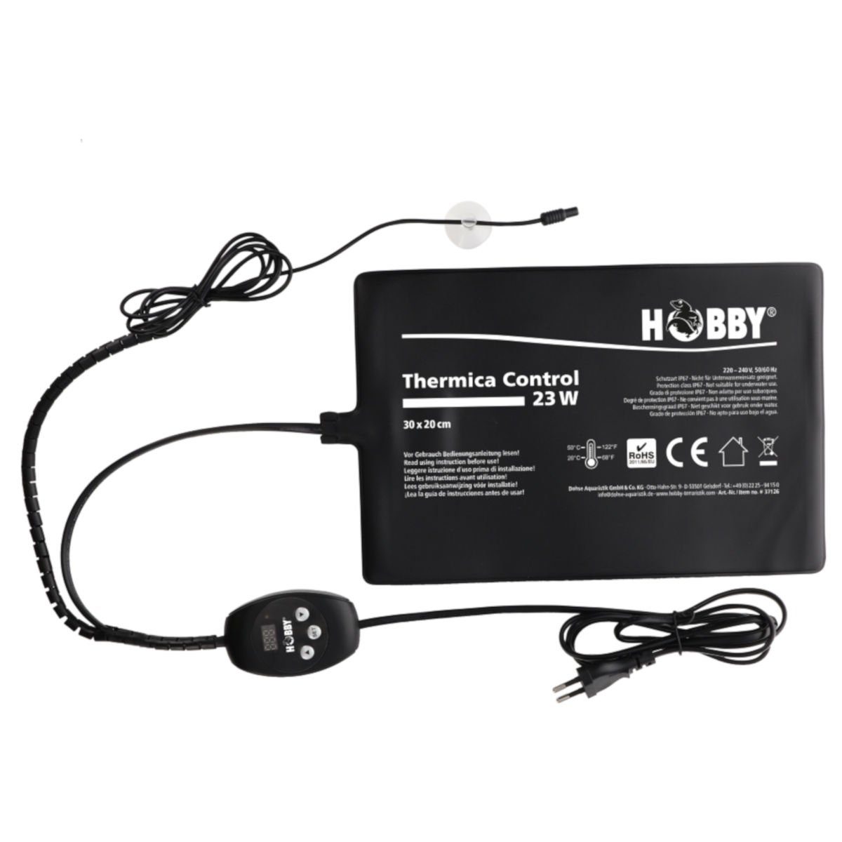 HOBBY Heizmatten Thermica Control 23 W - Heizmatte mit digitalem Controller