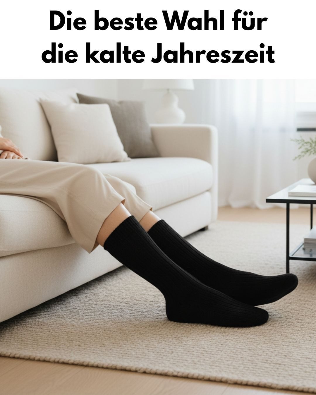 sockenkauf24 Norwegersocken 6 Paar warme Wintersocken Herren & Damen Wollsocken mit verstärkter Sohle in Schwarz Grau Anthrazit - 70301T
