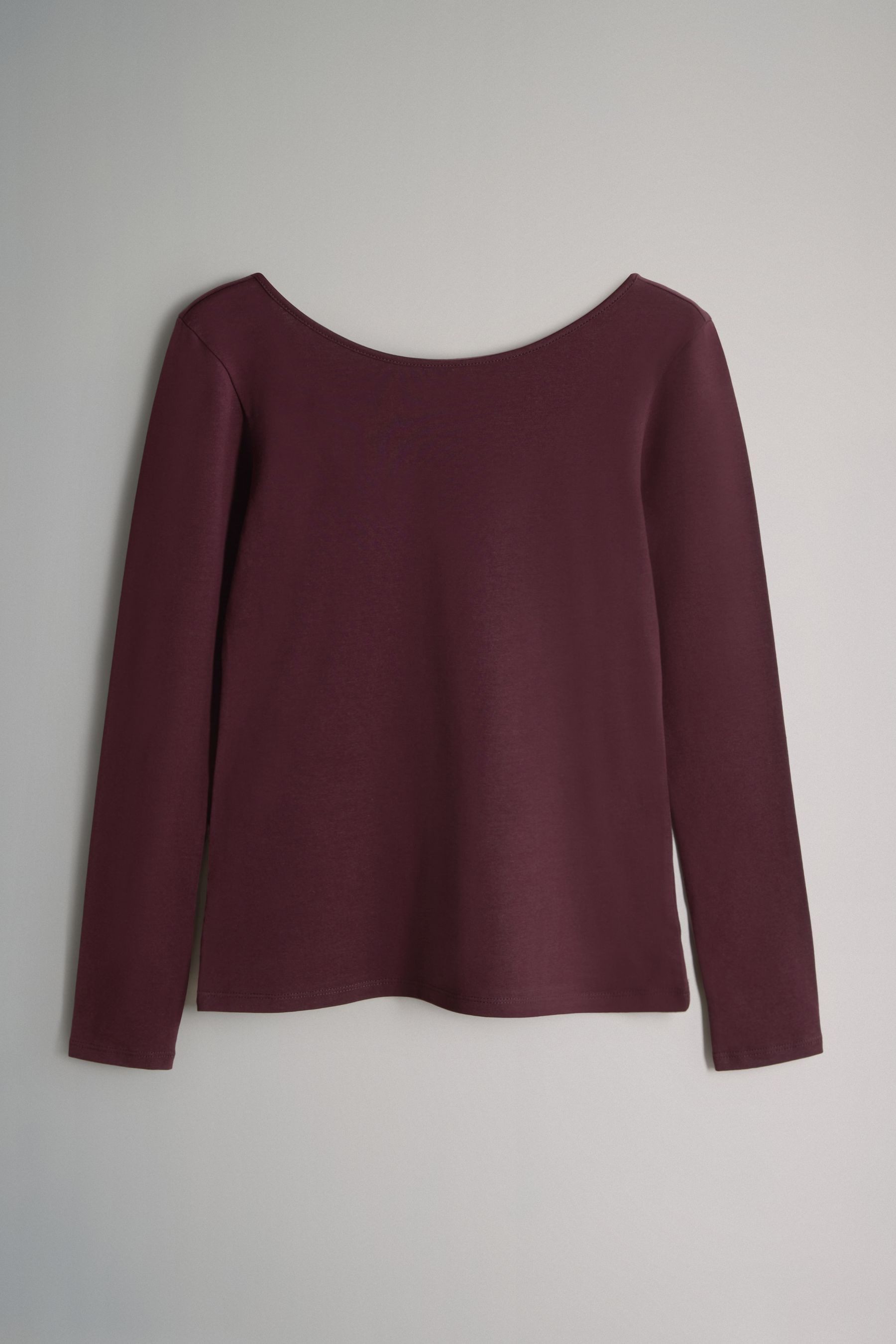 The Set Langarmshirt The Set Langarmshirts mit U-Rücken, 4er-Pack (4-tlg) günstig online kaufen