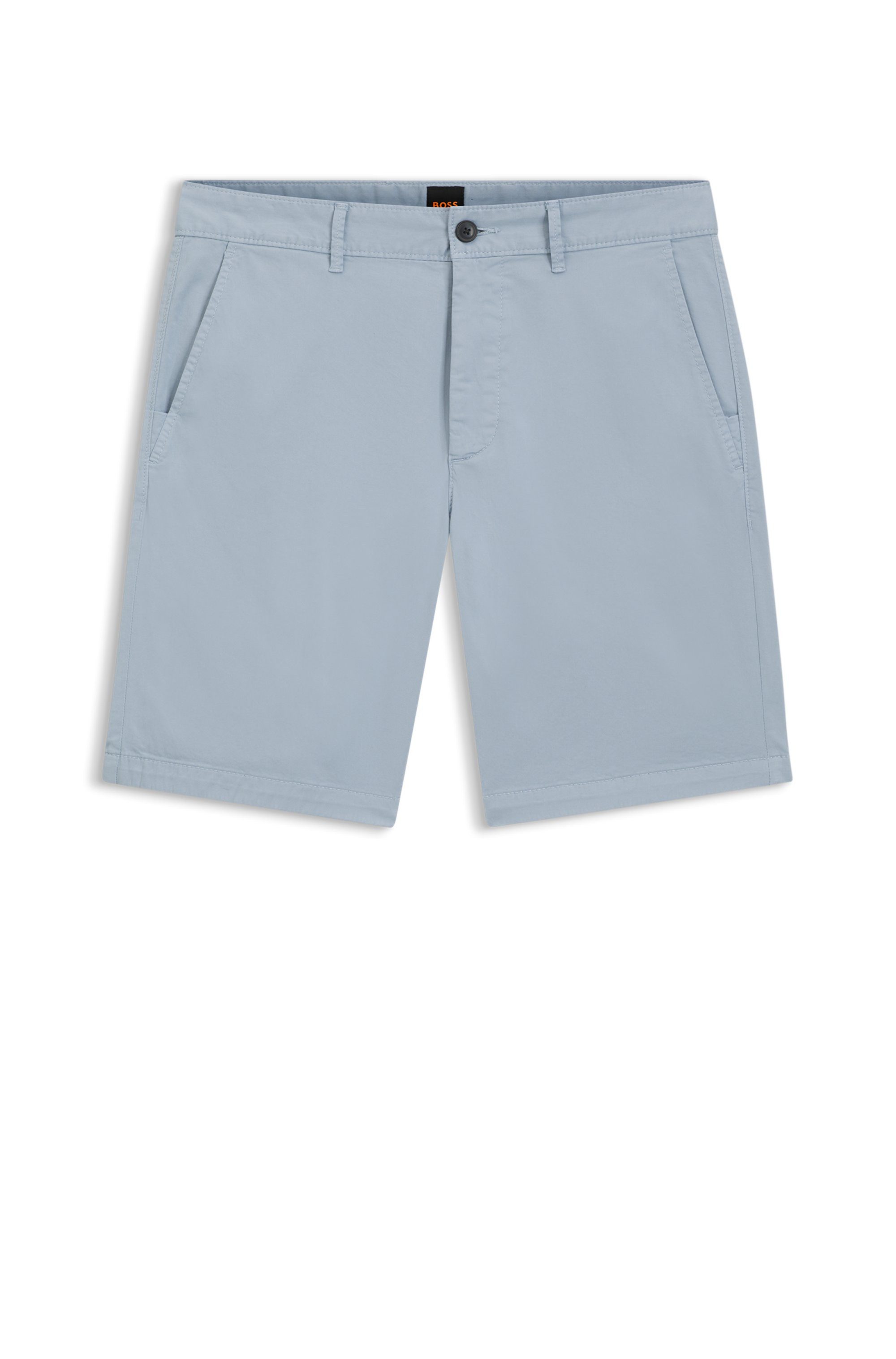 BOSS ORANGE Chinoshorts slim Shorts in moderner Passform – Bild 4 von 5