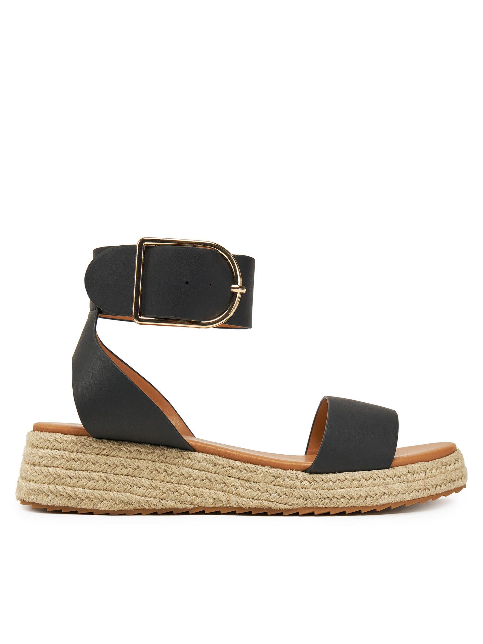 DeeZee Deezee Damen Espadrilles Schwarz QS276-1 Espadrille
