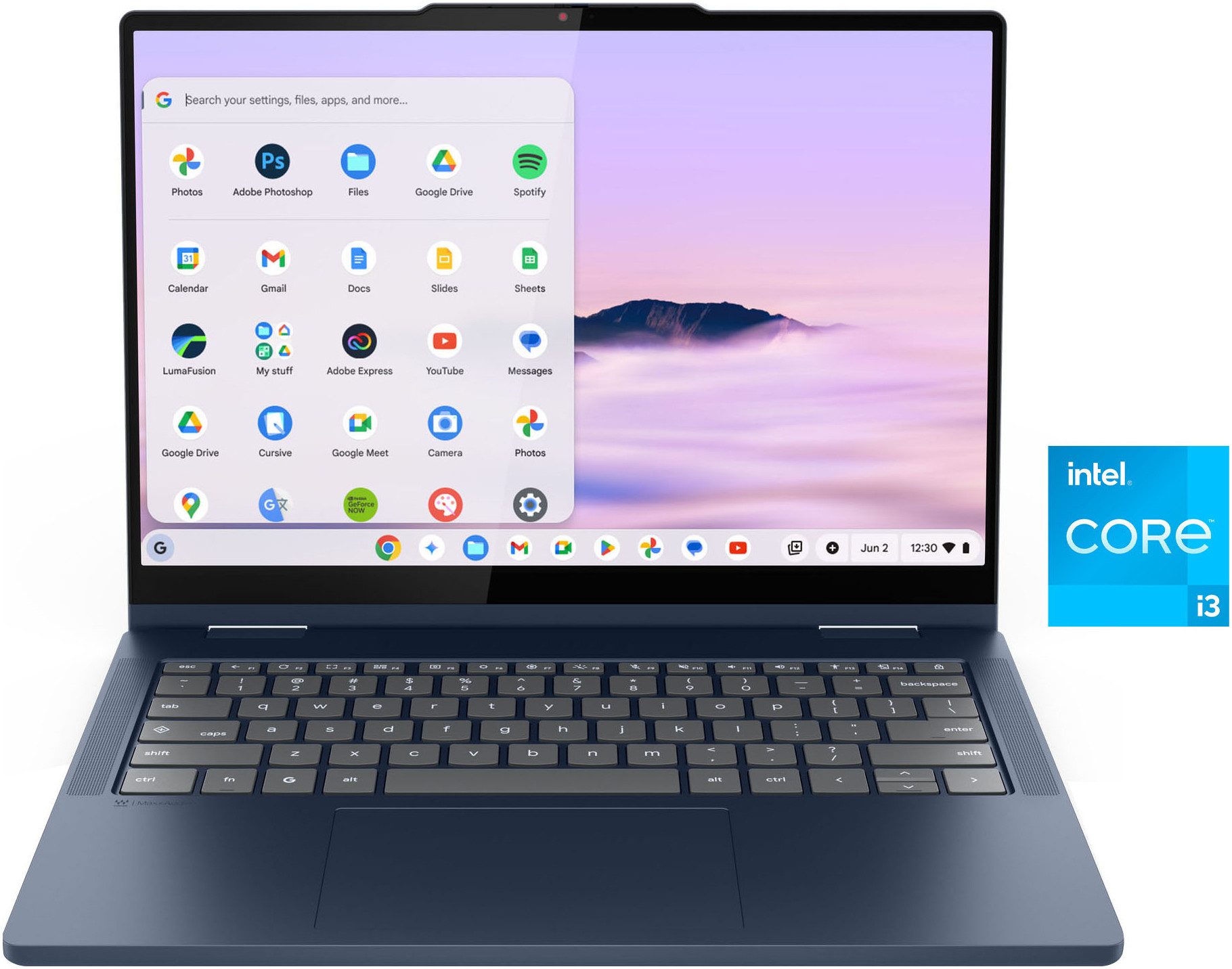 Lenovo Chrome 2in1 14ITN10 Convertible Chromebook (35,6 cm/14 Zoll, Intel Core 3 N355, Intel Graphics, 8 GB)