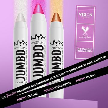 NYX Highlighter NYX Professional Makeup Jumbo Face Stick, Make-Up, Aufheller, Highlighter, Schminke