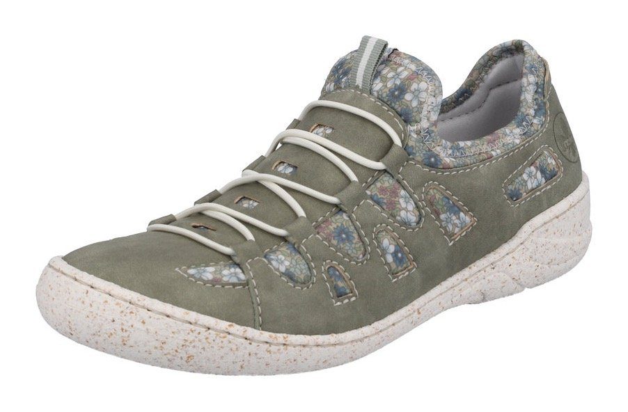 Rieker Slip-On Sneaker mit Blumendruck