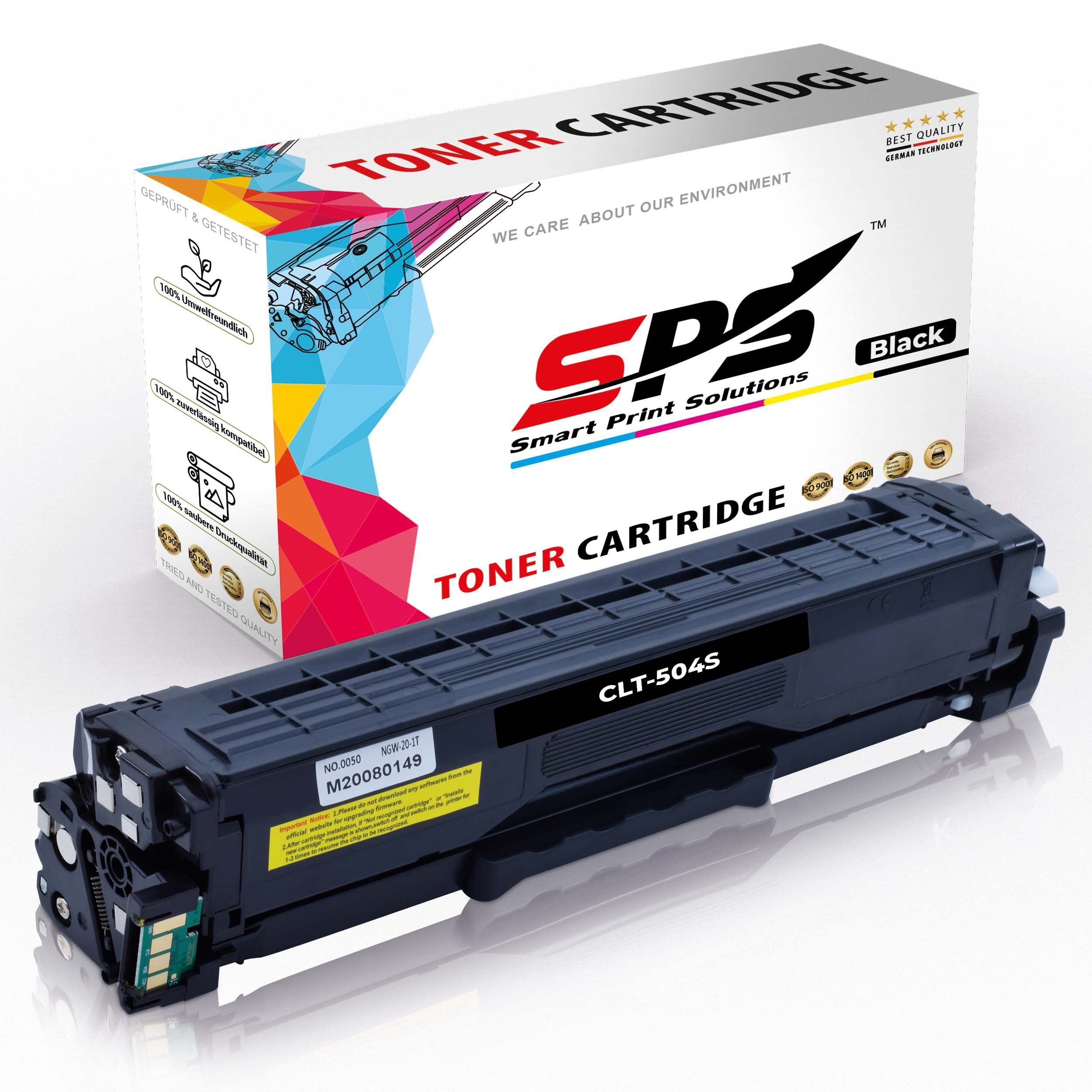 SPS Tonerkartusche Kompatibel für Samsung Xpress SL-C1860FW (SS205E#E, (1er Pack, 1-St., 1 x Toner (Für Samsung CLT-K504S Schwarz)