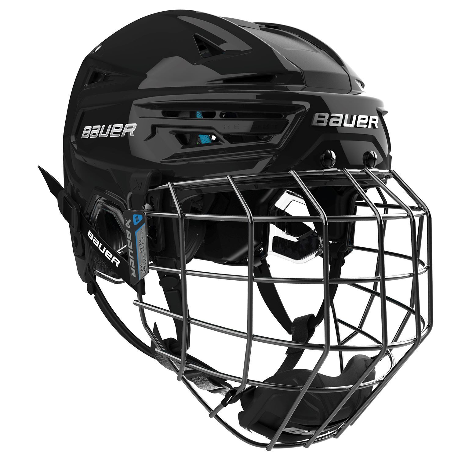 Bauer Eishockeyhelm Helm Bauer Combo (mit Gitter) RE-AKT 155