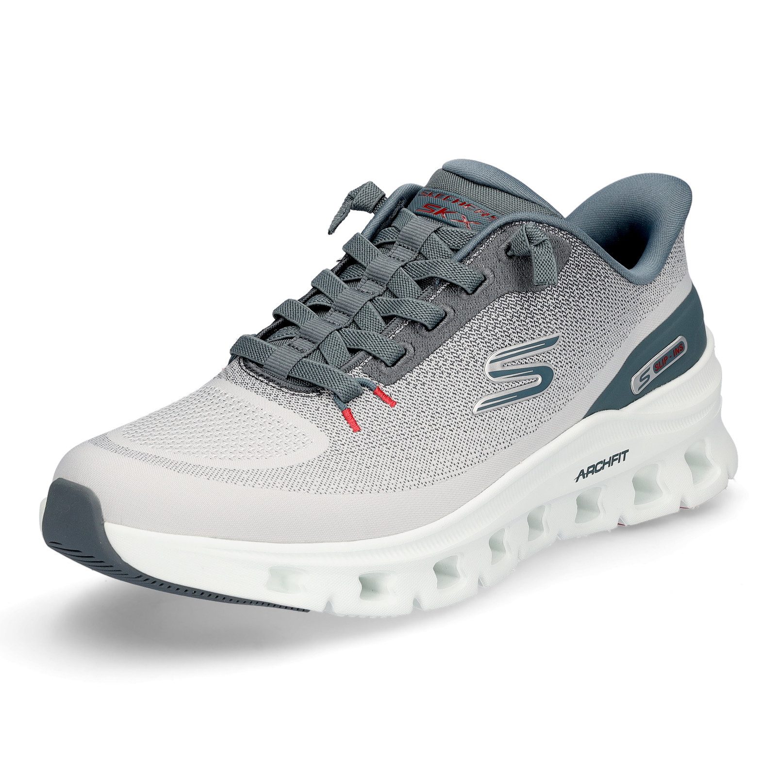 Skechers Skechers Herren Sneaker Arch Fit Glide-Step Pro grau blau Sneaker günstig online kaufen