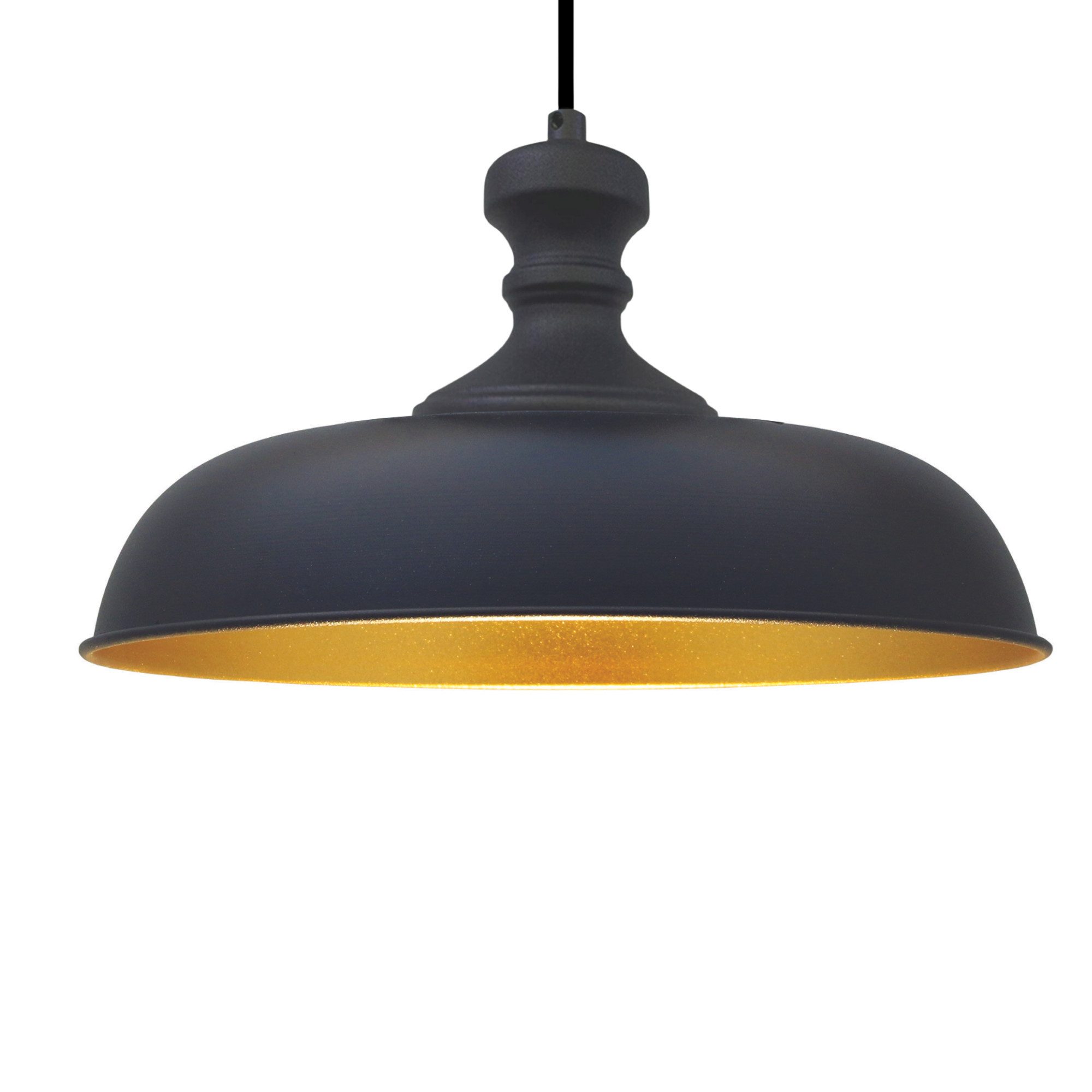 Bamyum Pendelleuchte Pendelleuchte Vintage Industrial 31cm Nota Küchenlampe Hängend Vintage, ohne Leuchtmittel