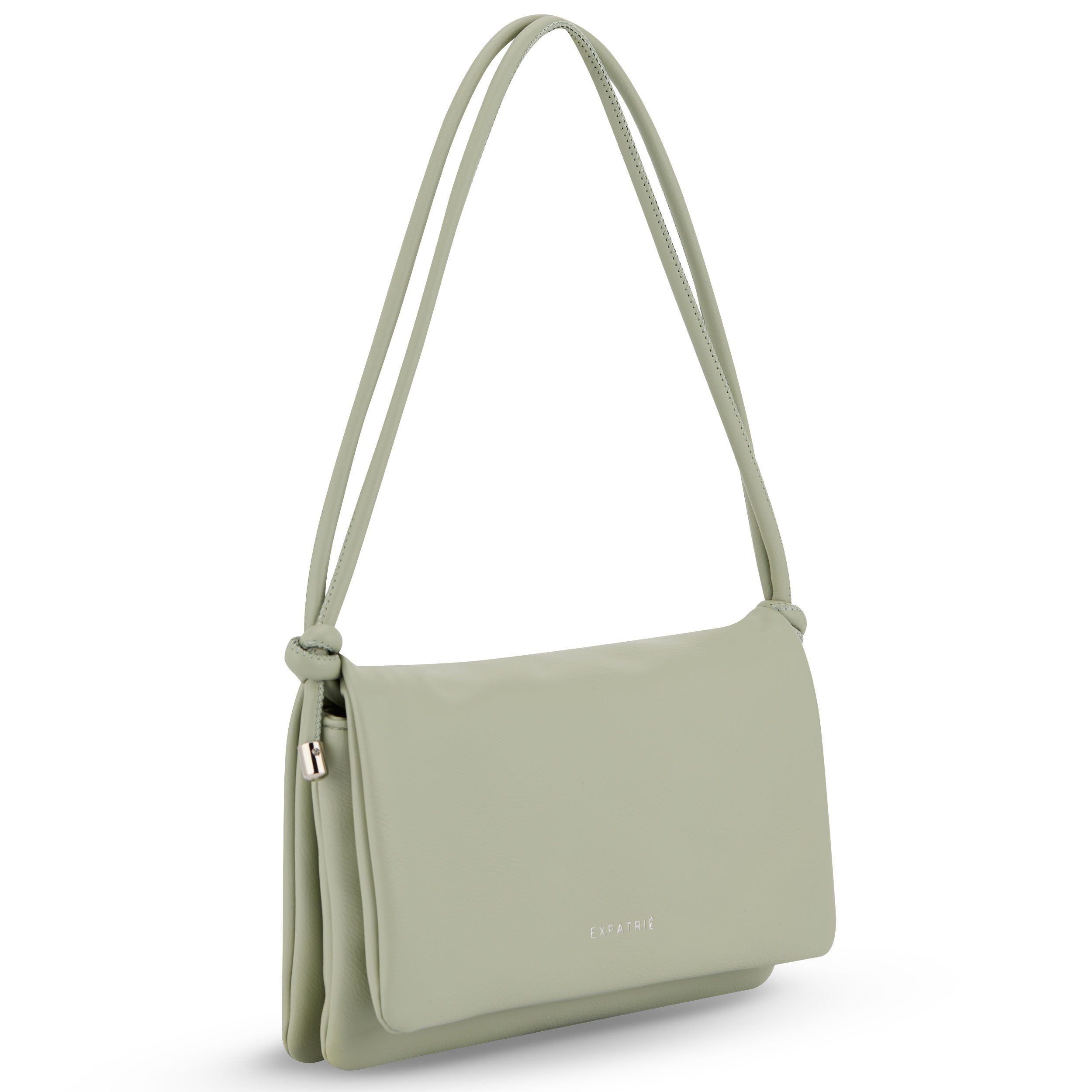 Expatrié Umhängetasche Juliette 2in1 Clutch und Umhängetasche Damen, 2-in-1 Umhängetasche und Clutch, Abnehmbarer Gurt