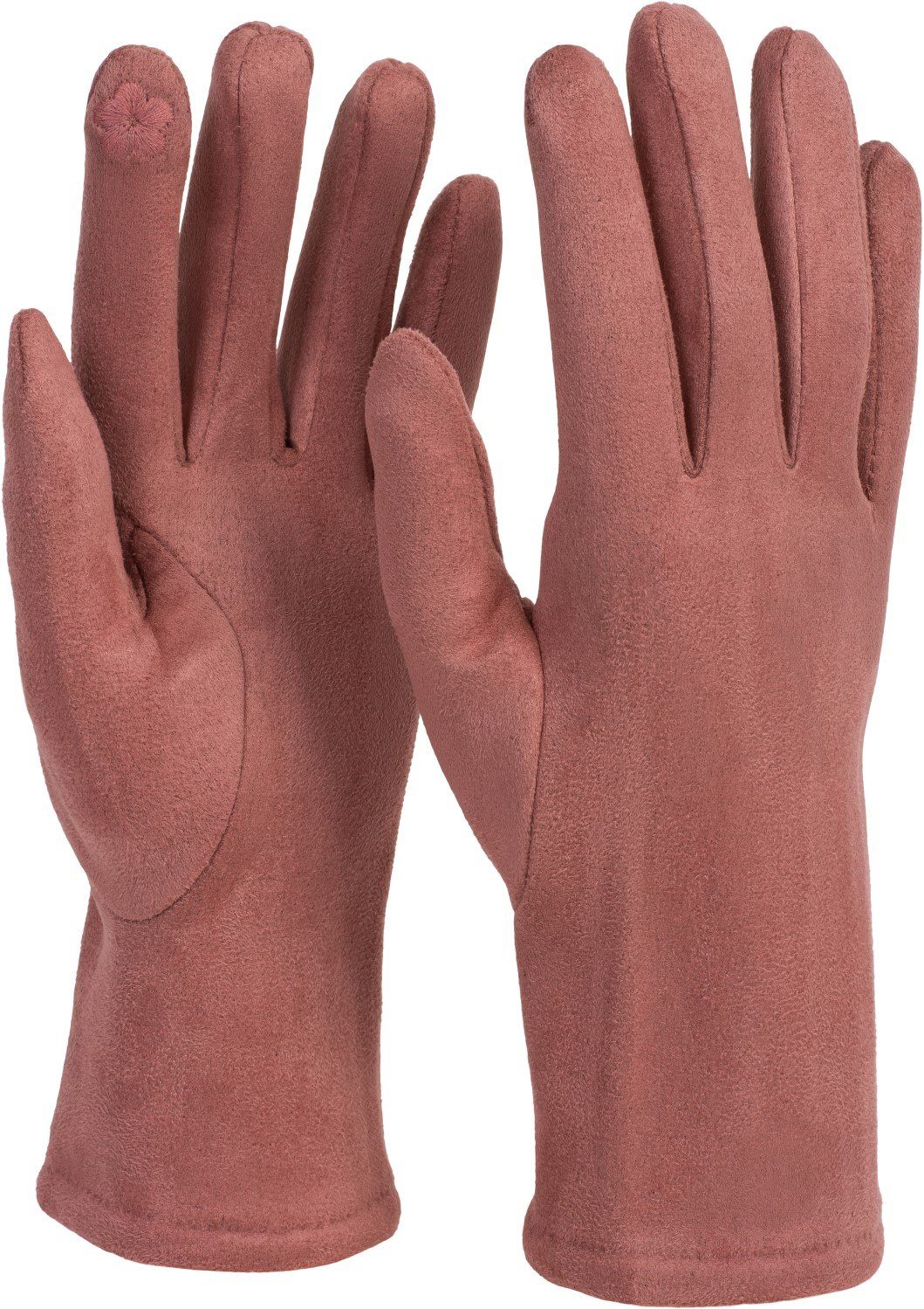styleBREAKER Strickhandschuhe Touchscreen Stoff Handschuhe mit günstig online kaufen