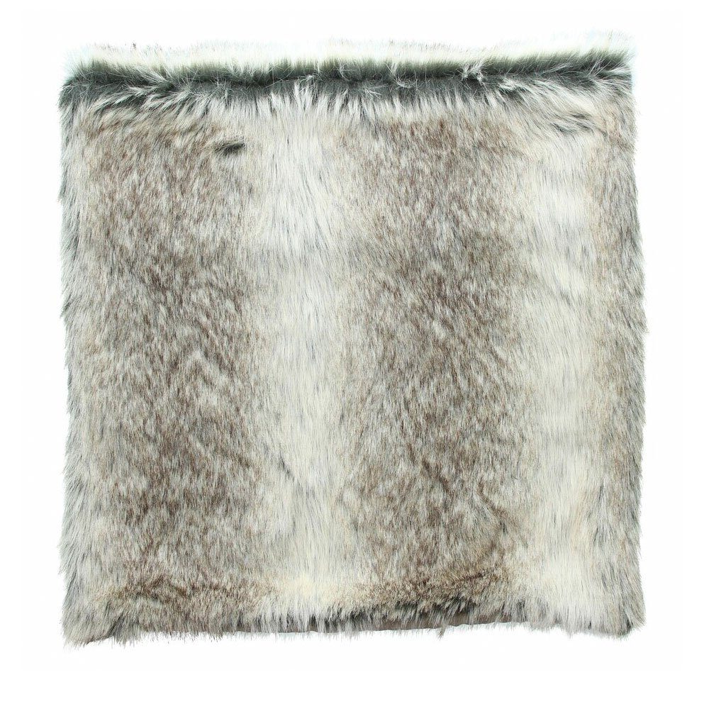 Home-trends24.de Kissenhülle Kissenhülle Fell Beige Braun günstig online kaufen