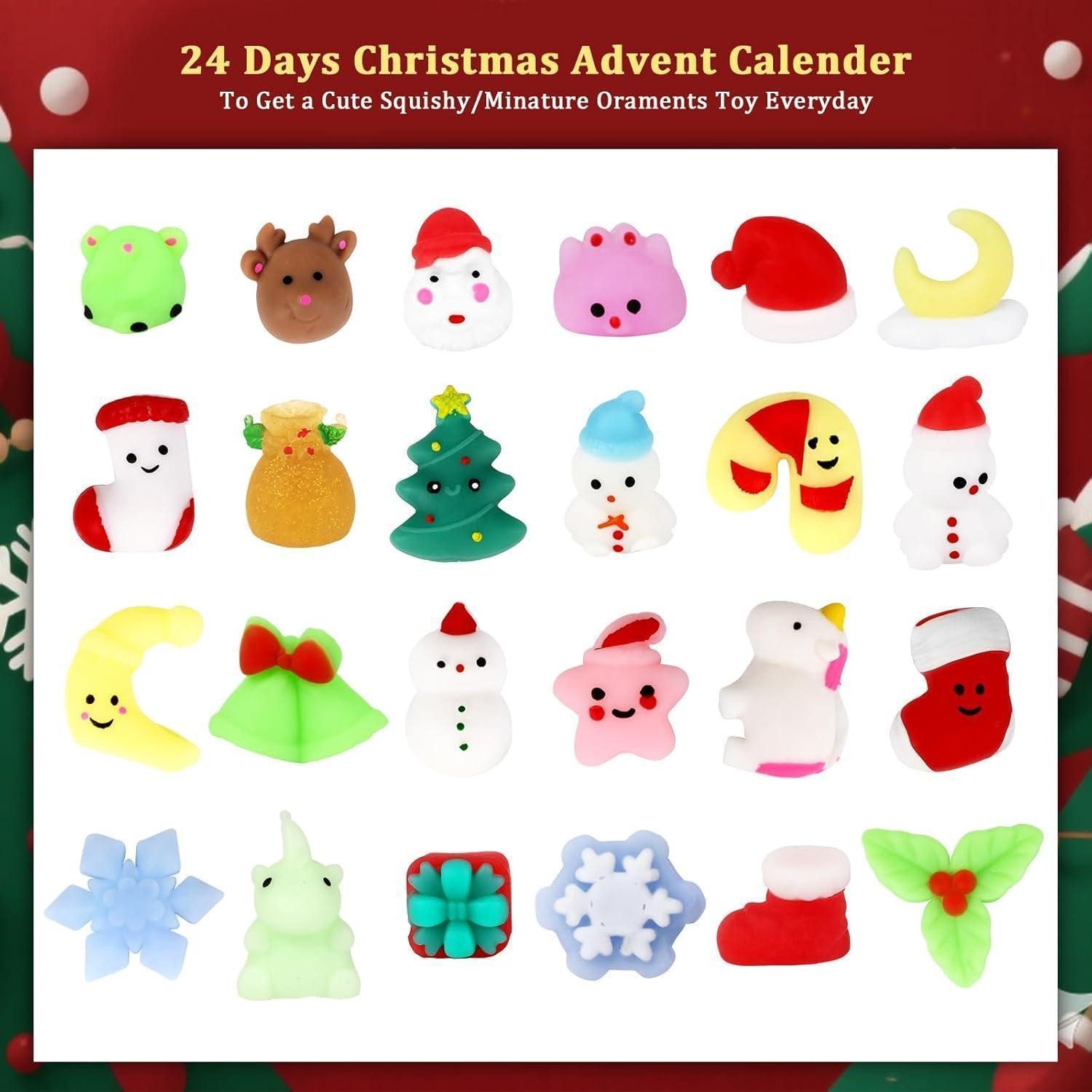 LuxusKollektion Spielzeug-Adventskalender Adventskalender Mochi Squishy Wei günstig online kaufen
