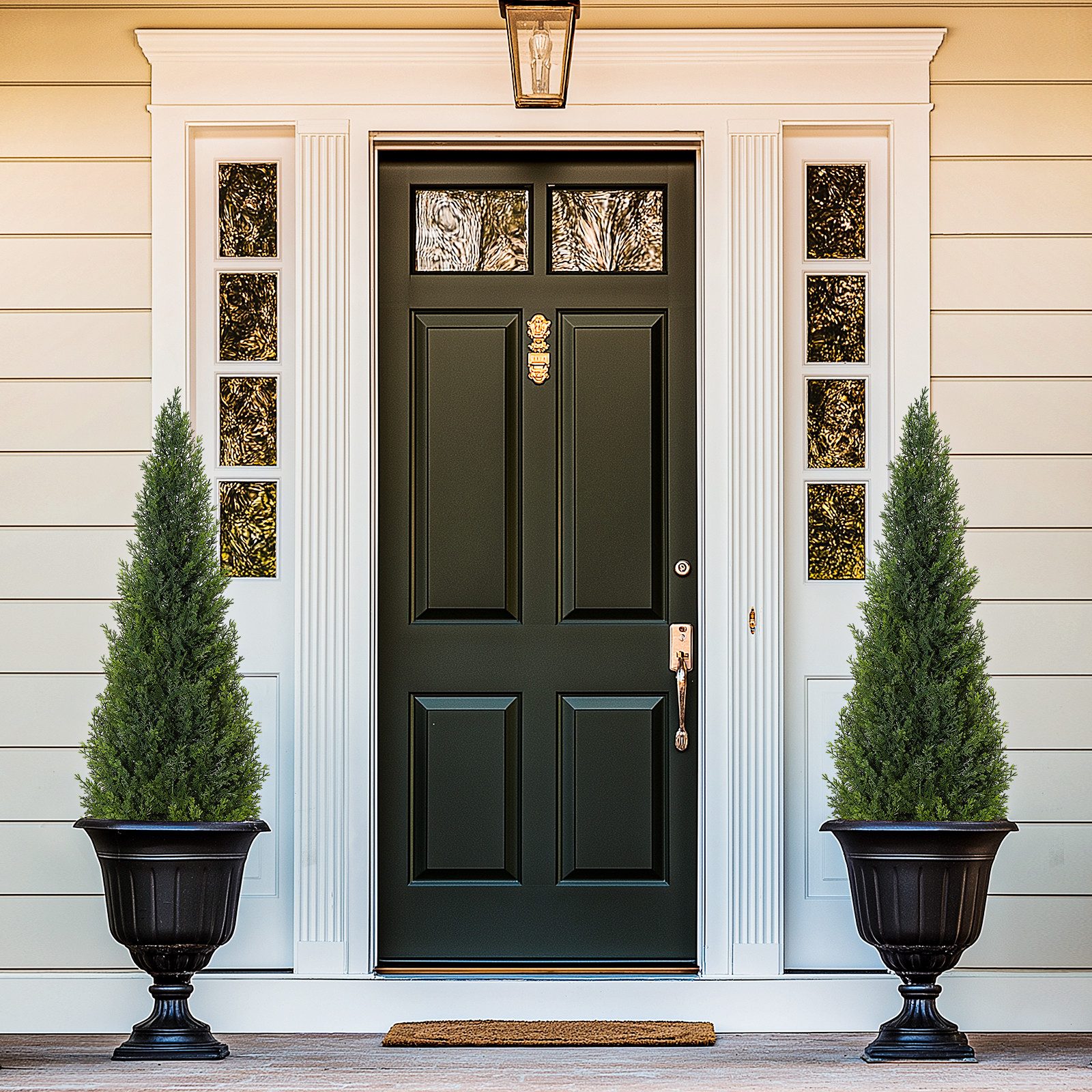 Kunstbaum künstliche Zeder,künstlicher Strauch,UV-beständiges,Topfpflanze-2 günstig online kaufen