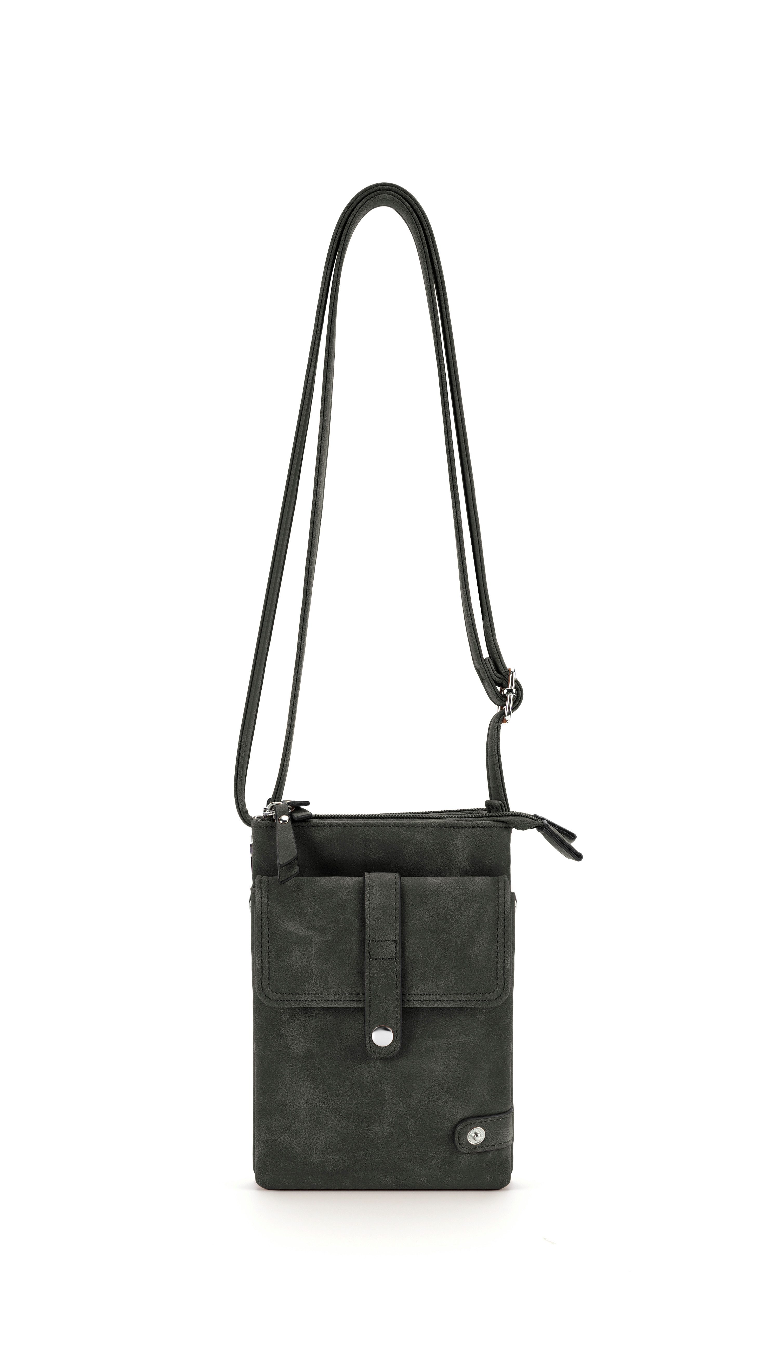 MIRROSI Umhängetasche Damen Crossbody Bag, Klein ca.14x21x3cm Handytasche, Kleine Tasche, Schultertasche für jeden Anlass
