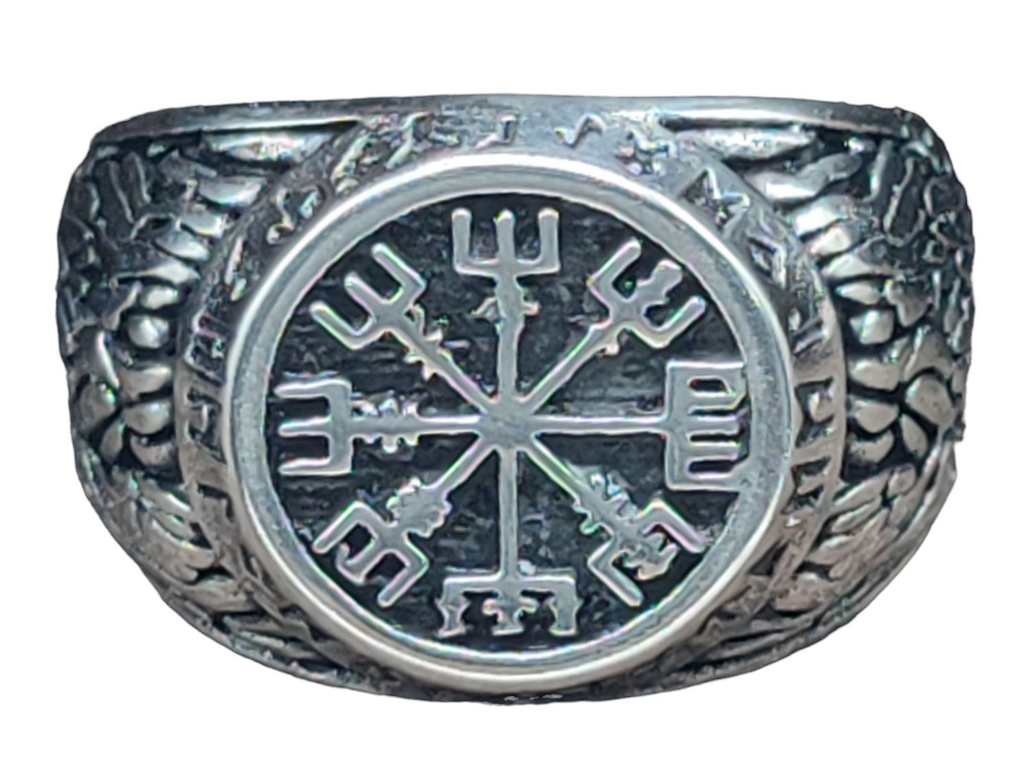 Kiss of Leather Ringmaß Ring Wikingerkompass, günstig online kaufen