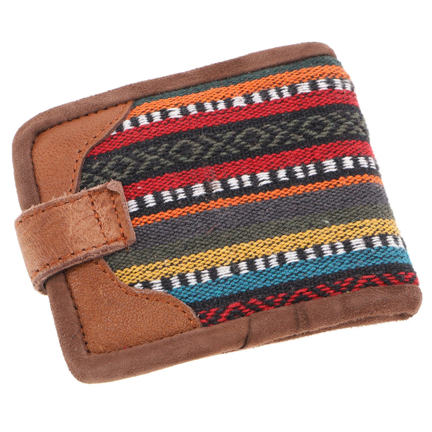 Guru-Shop Geldbörse Boho Ethno Portemonnaie Retro, Vintage..