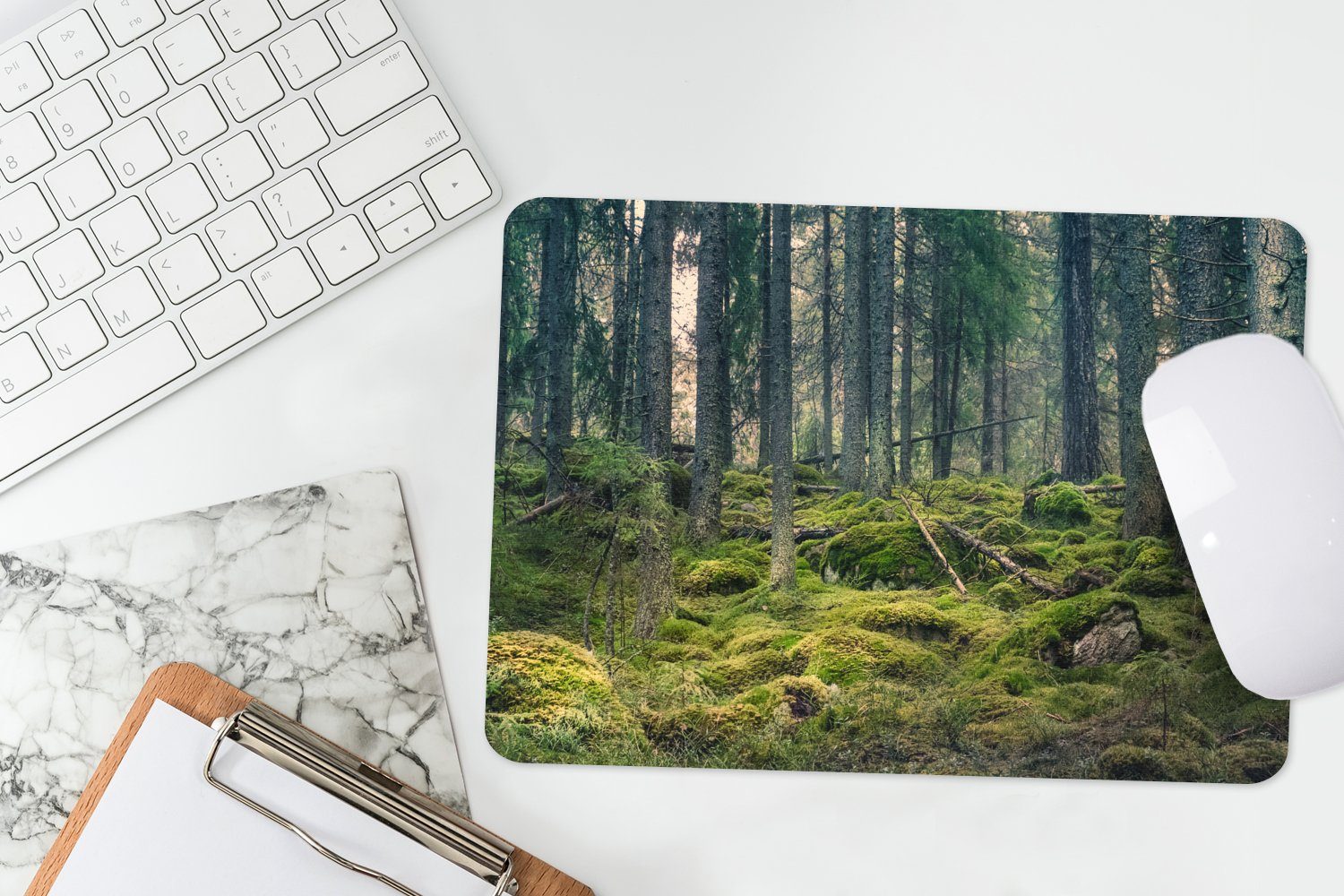 MuchoWow Mauspad (1-St), Mouse pad, Gaming Deko, PC Zubehör, 27x18 cm