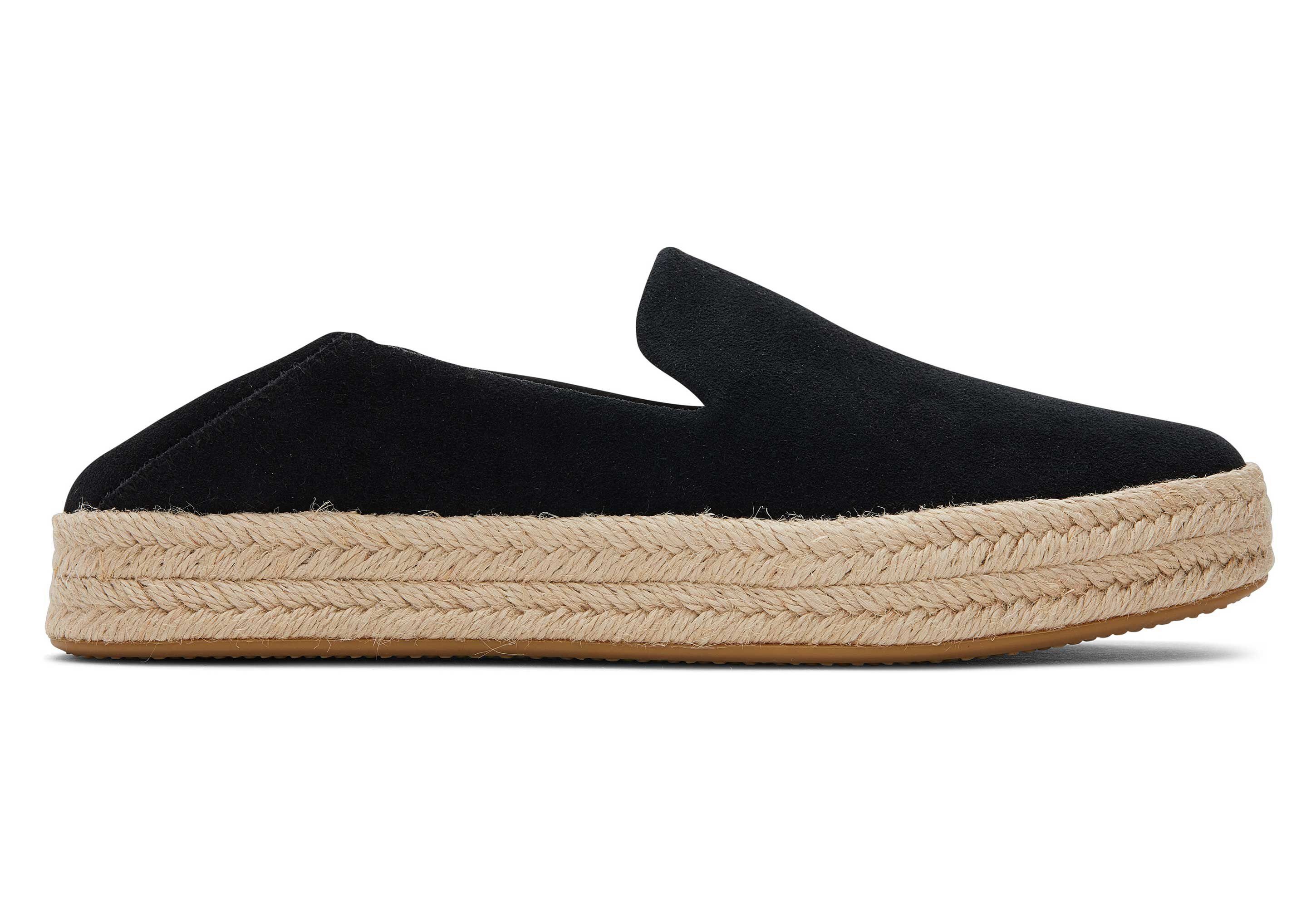 TOMS Carolina Taupe Suede Espadrille Espadrille