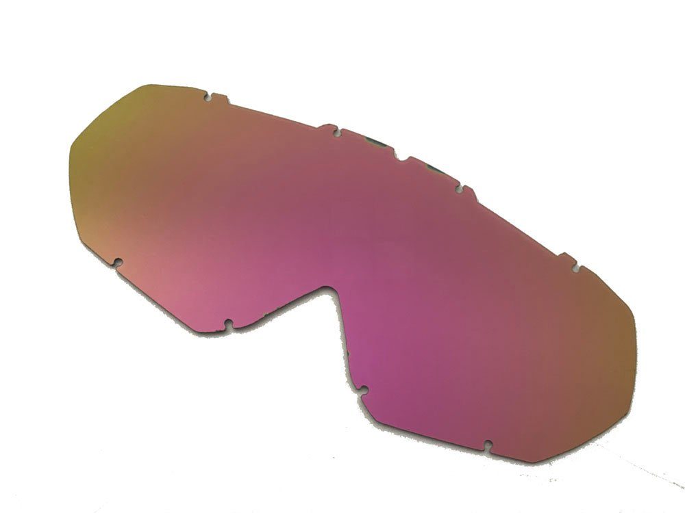 rot Visier Motocrossbrille ruegerRB-970 rueger-helmets Crossbrille rot RB-970 verspiegelt Visier Quadbrille verspeigelt Skihelm Endurobrille