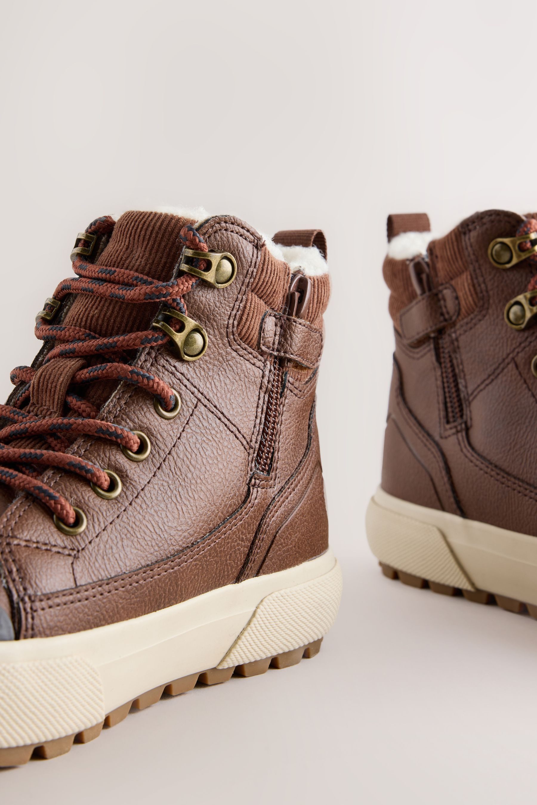 Next Warm gefütterte Hi-Top-Stiefel, weite Passform Stiefel (1-tlg)