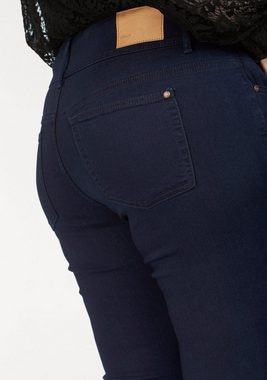 ONLY CARMAKOMA Ankle-Jeans CARANNABEL HW SKINNY ANK High Waist mit 3Knopf-Bund