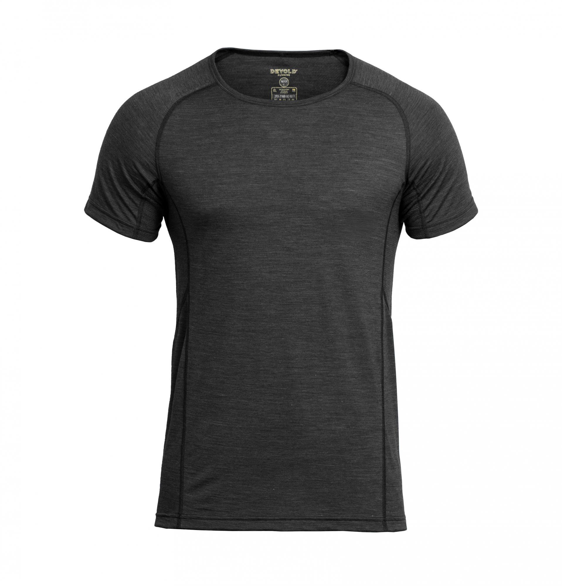 Merino 130 T-shirt Anthracite Herren M T-Shirt Running Devold Devold