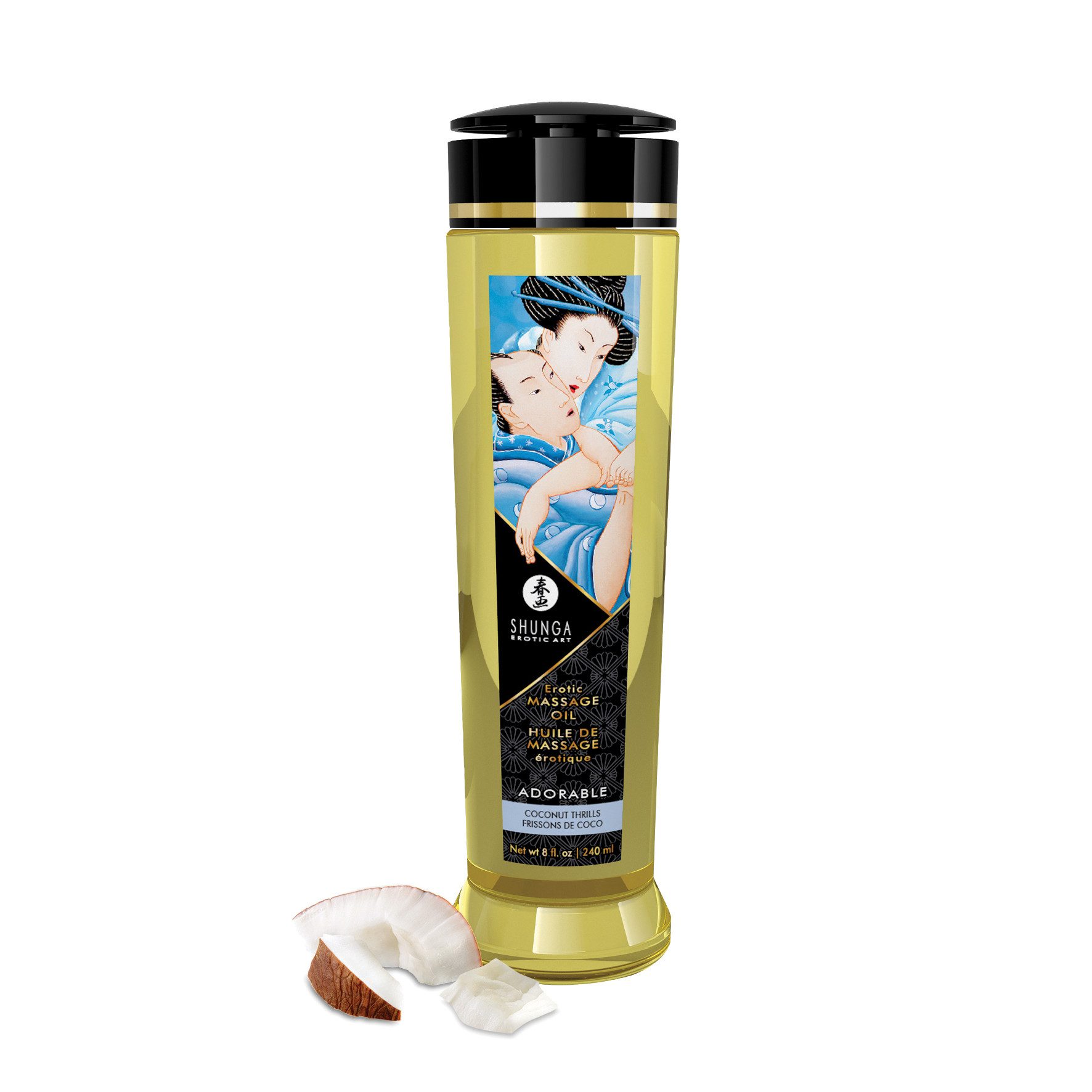 Gleitgel Shunga Massage Oil Adorable240
