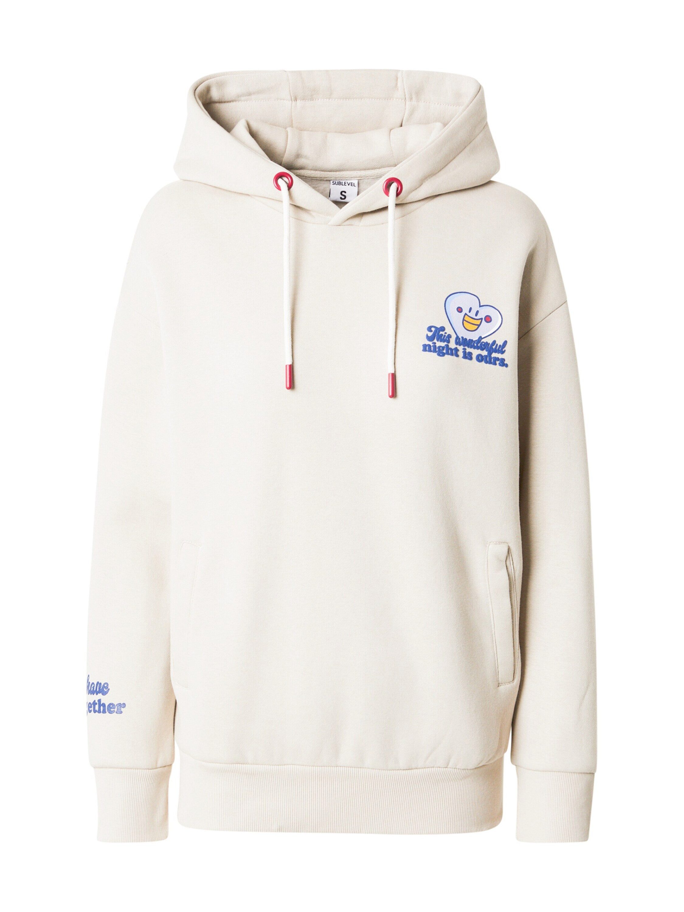 SUBLEVEL Sweatshirt (1-tlg) Plain/ohne Details