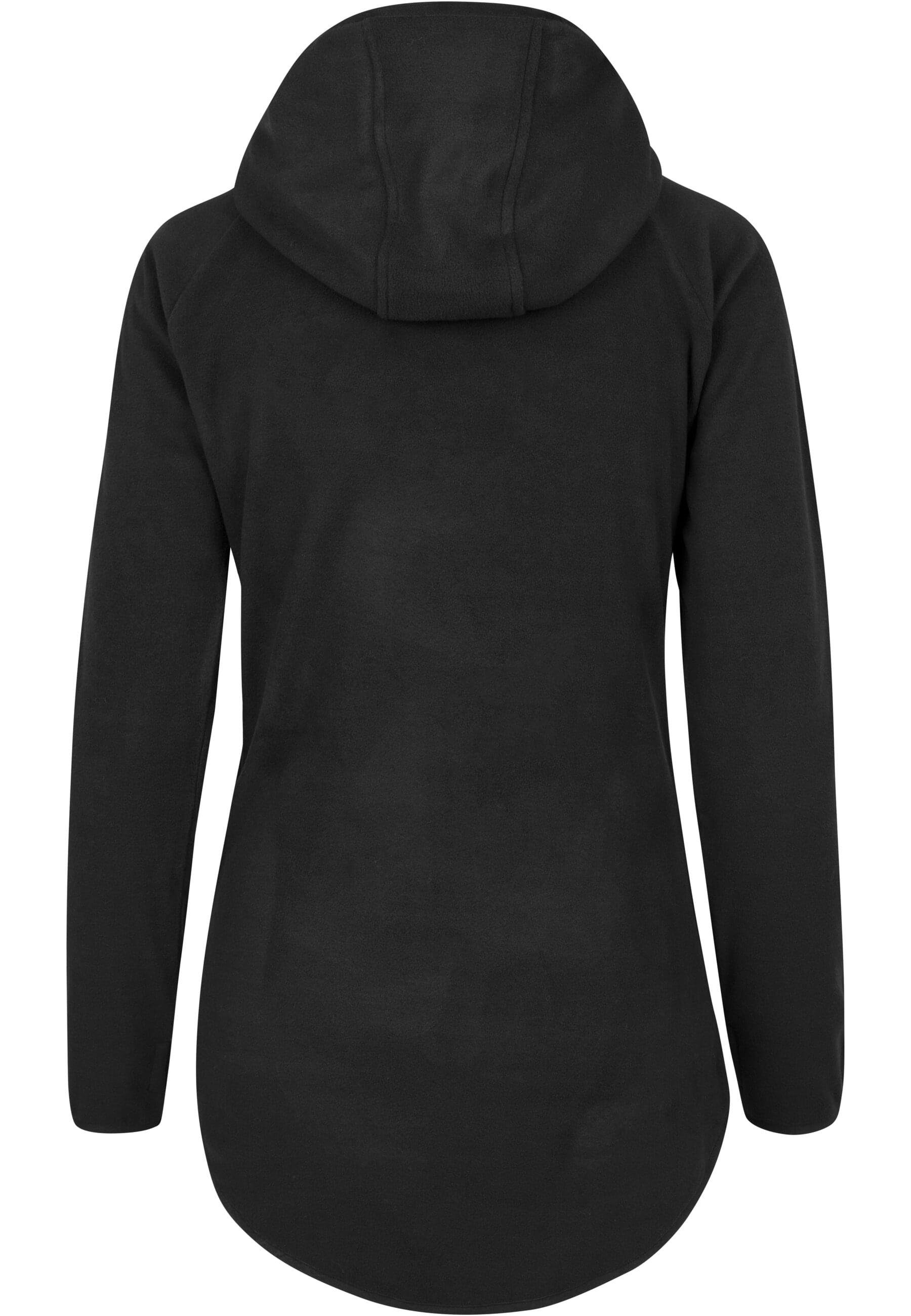 URBAN CLASSICS Sweatjacke Urban Classics Damen Ladies Polar Fleece Zip Hood günstig online kaufen