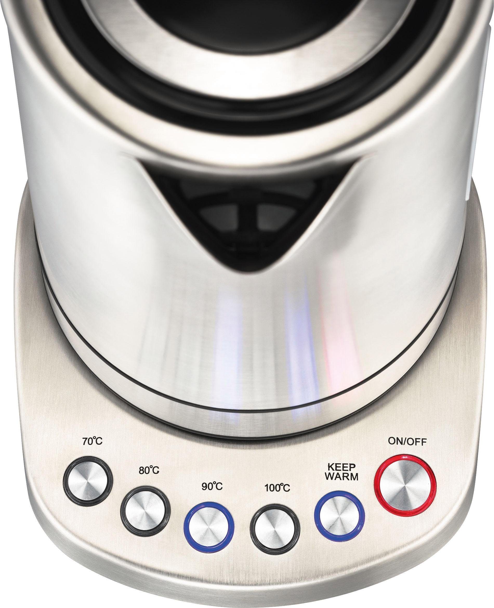 SOLIS OF SWITZERLAND Wasserkocher 962.39 Vario Temp Typ 5516, 1,7 l, 2200 W