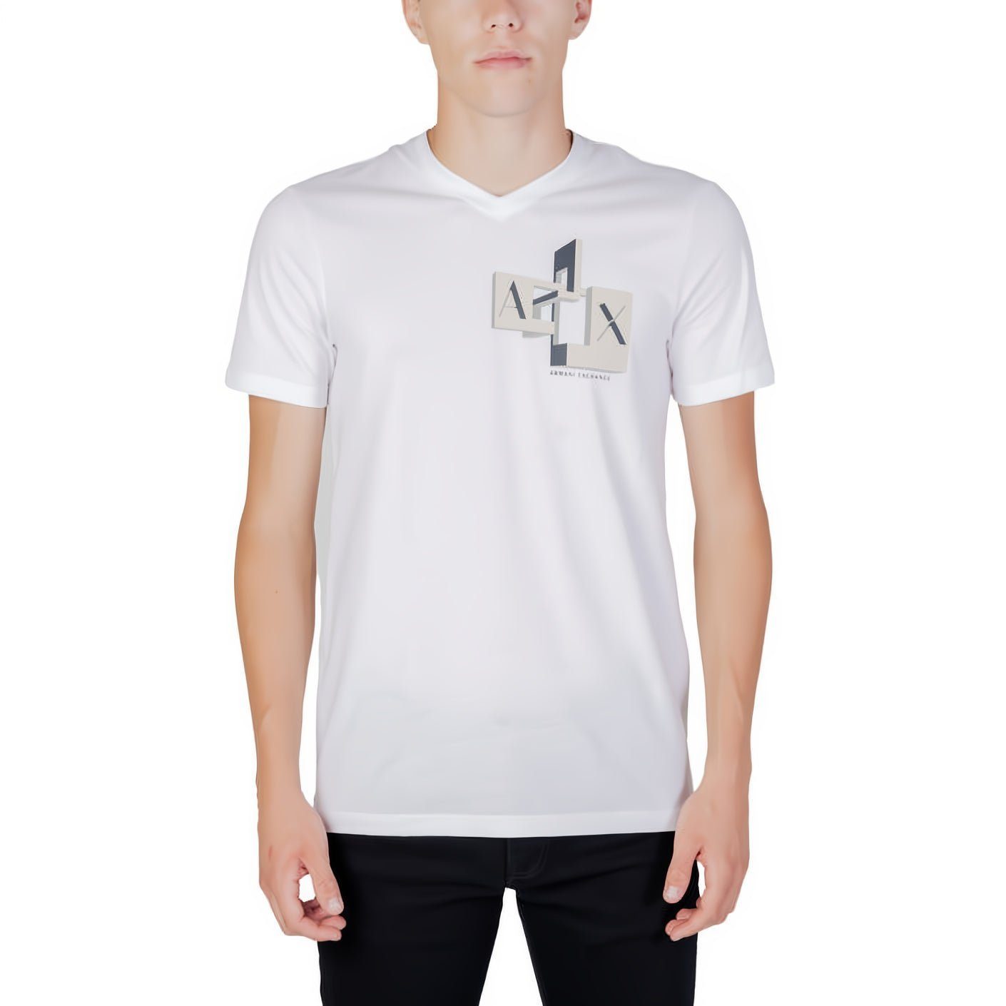 ARMANI EXCHANGE T-Shirt kurzarm, Rundhals, ein Must-Have für Ihre Kleidungskollektion!