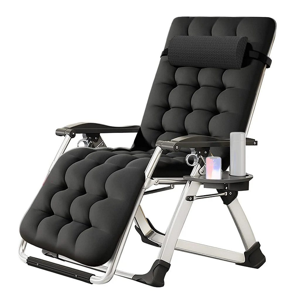 Divit Gartenstuhl Gartenstuhl Liegestuhl klappbar # SR11 Sonnenliege mit Au günstig online kaufen