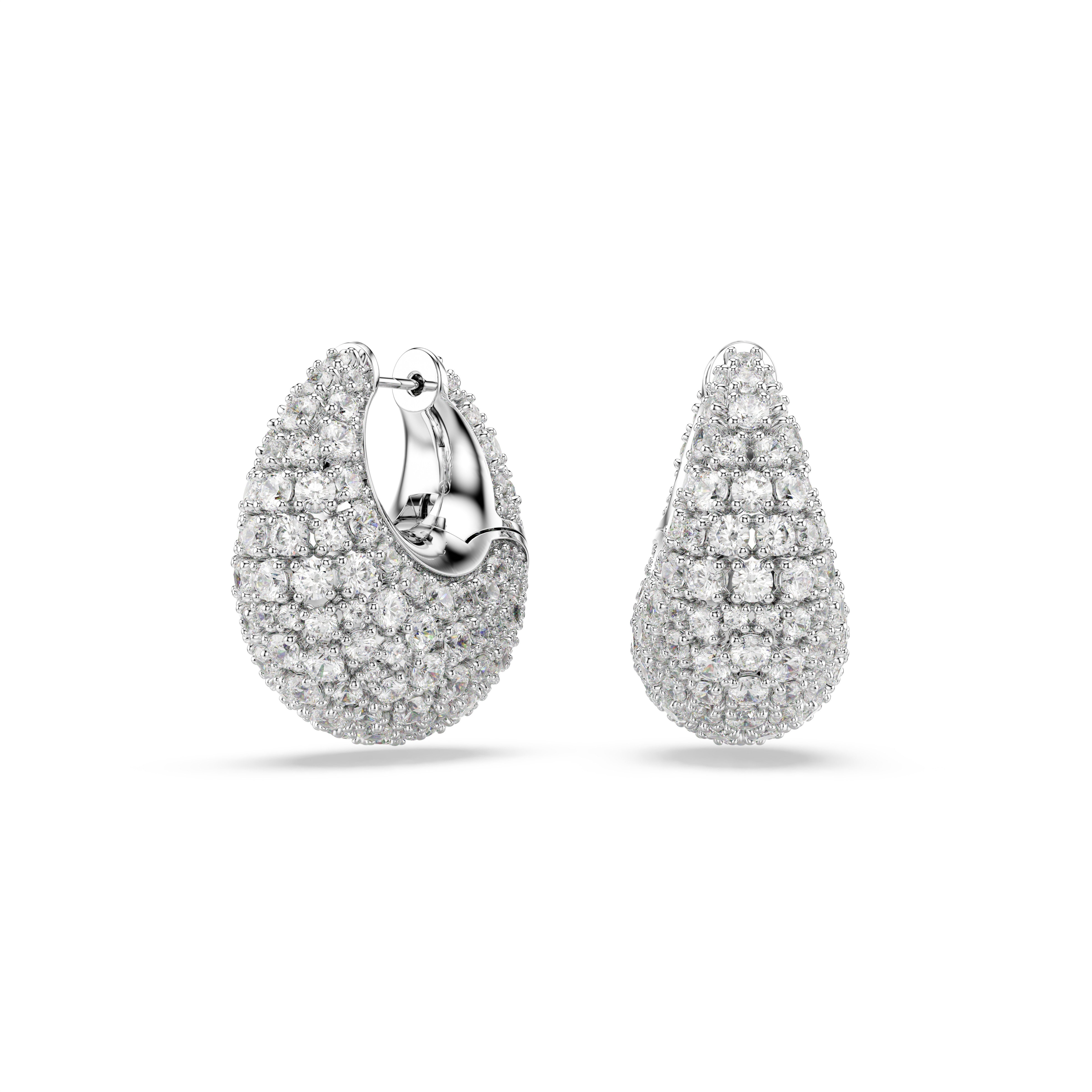 Swarovski Paar Серьги-кольца Schmuck Geschenk Sublima Серьги, mit Swarovski® Kristall, Swarovski® Zirkonia (synth)