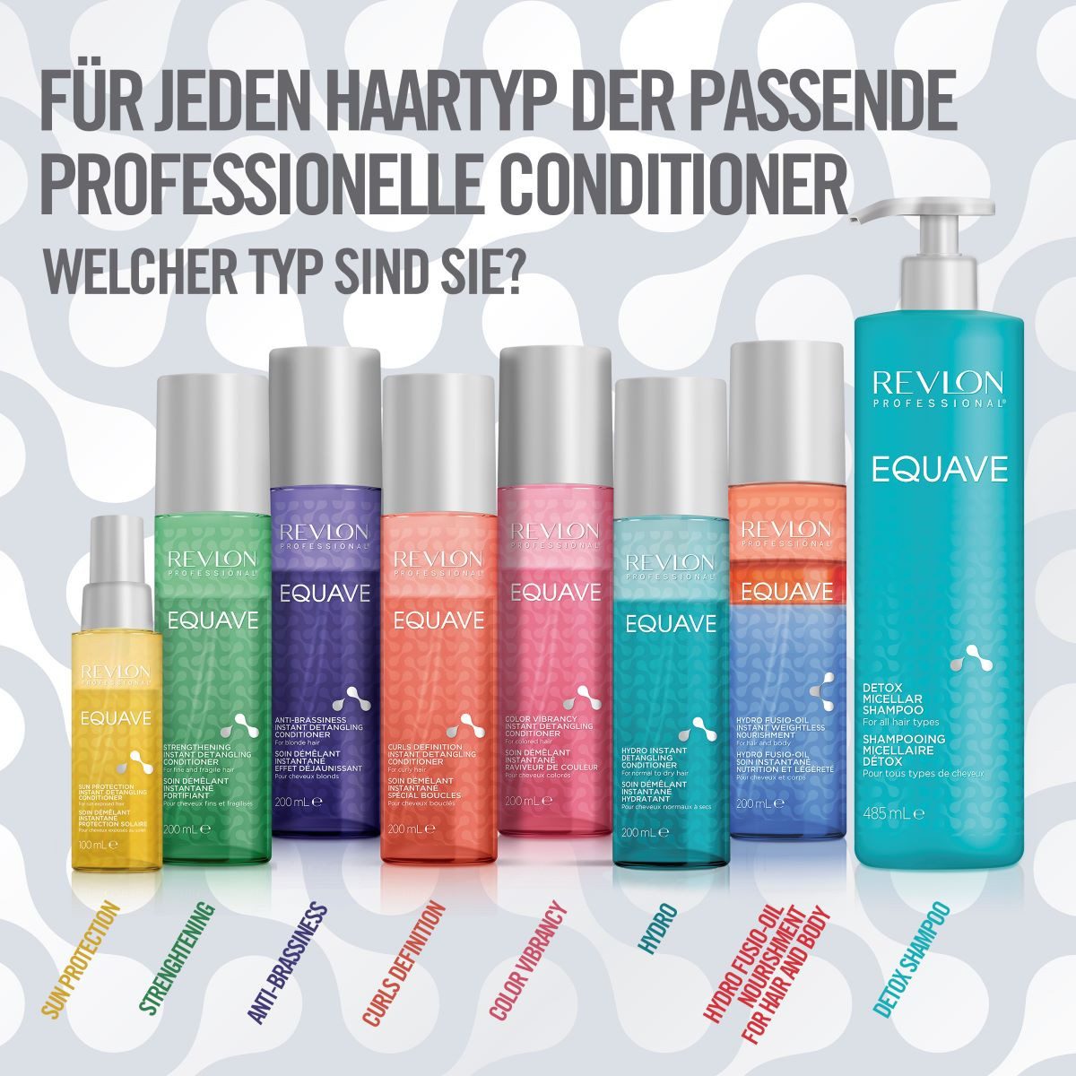 REVLON PROFESSIONAL Haarspülung Leave-in Pflege Equave Hydro Instant Detangling Conditioner, Normales bis Trockenes Haar 500 ml