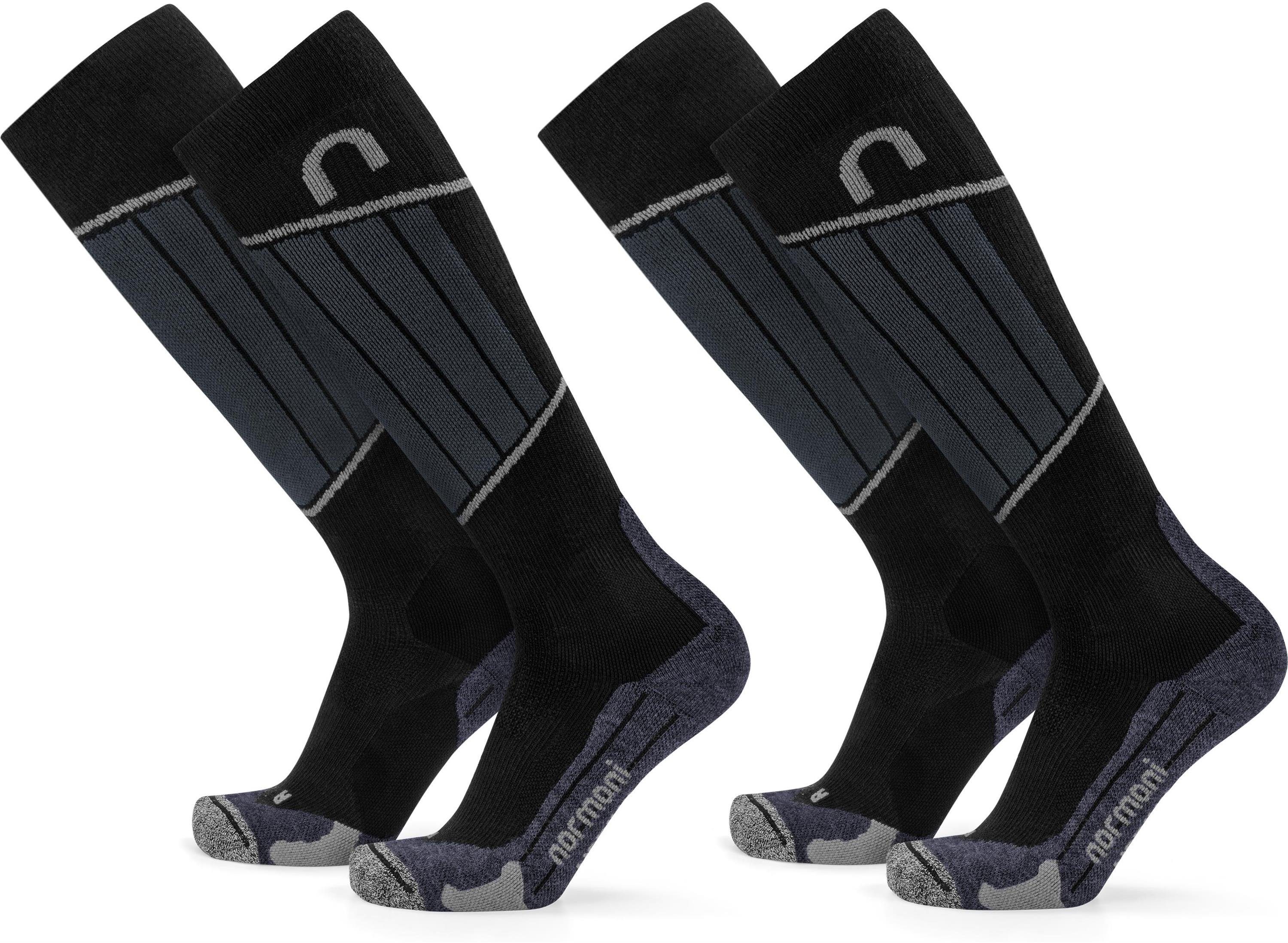 normani Wandersocken 2 Paar Merino Kompressionskniestrümpfe günstig online kaufen