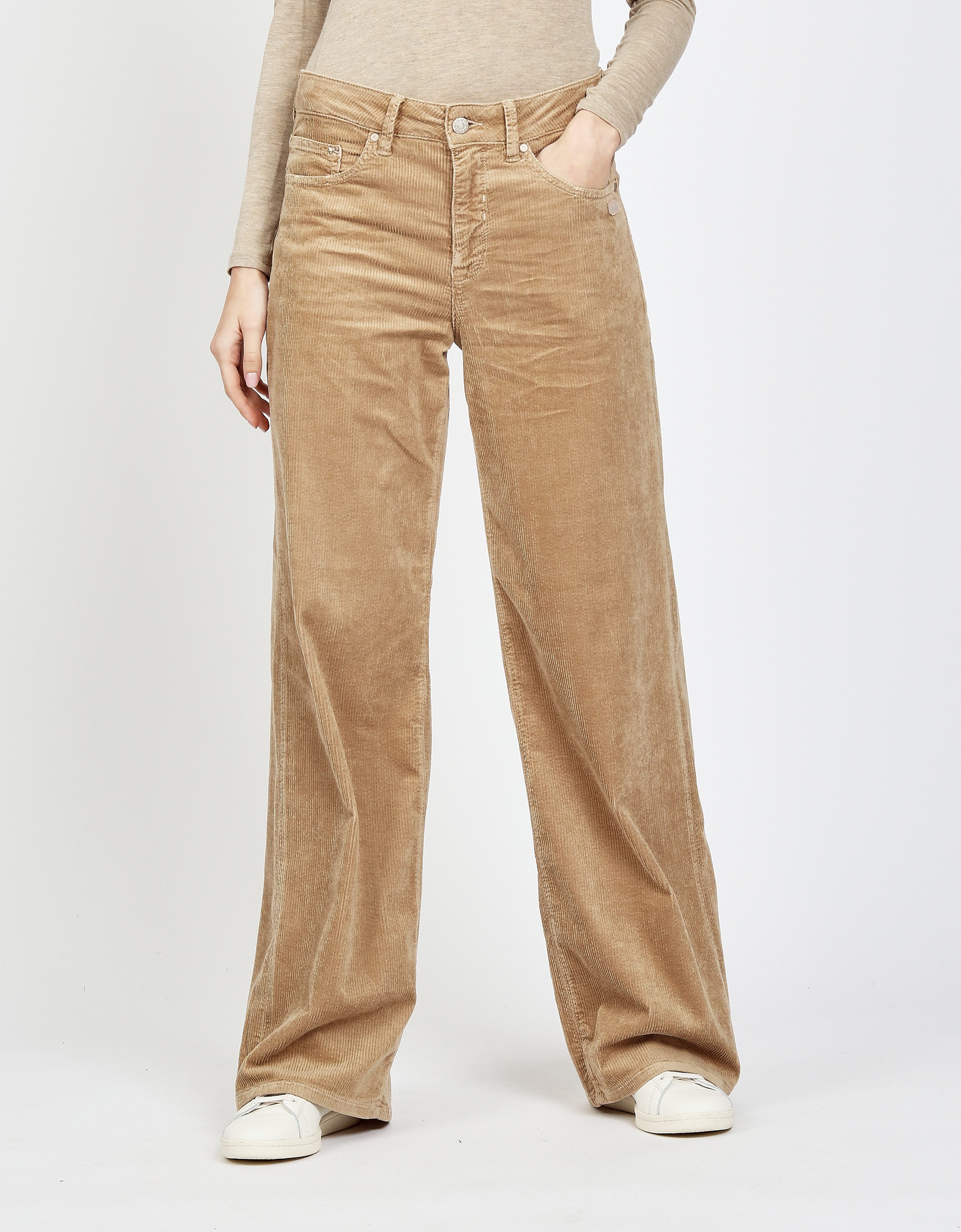 GANG Cordhose 94CARLOTTA LONG im Wide günstig online kaufen