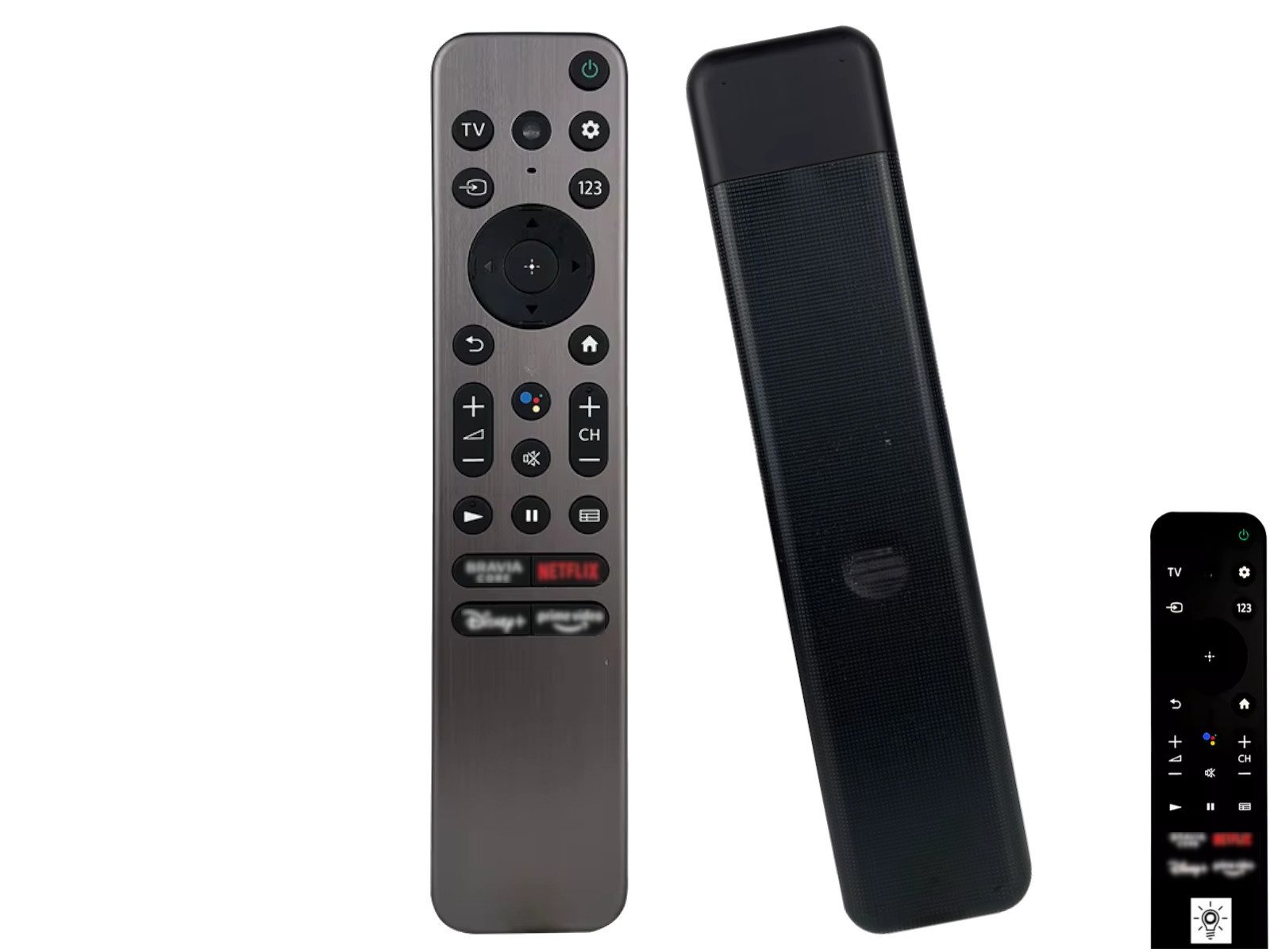 azurano Ersatz für SONY RMF-TX900U, 101368511, VOICE Remote, backlight Universal-Smart-TV-Fernbedienung