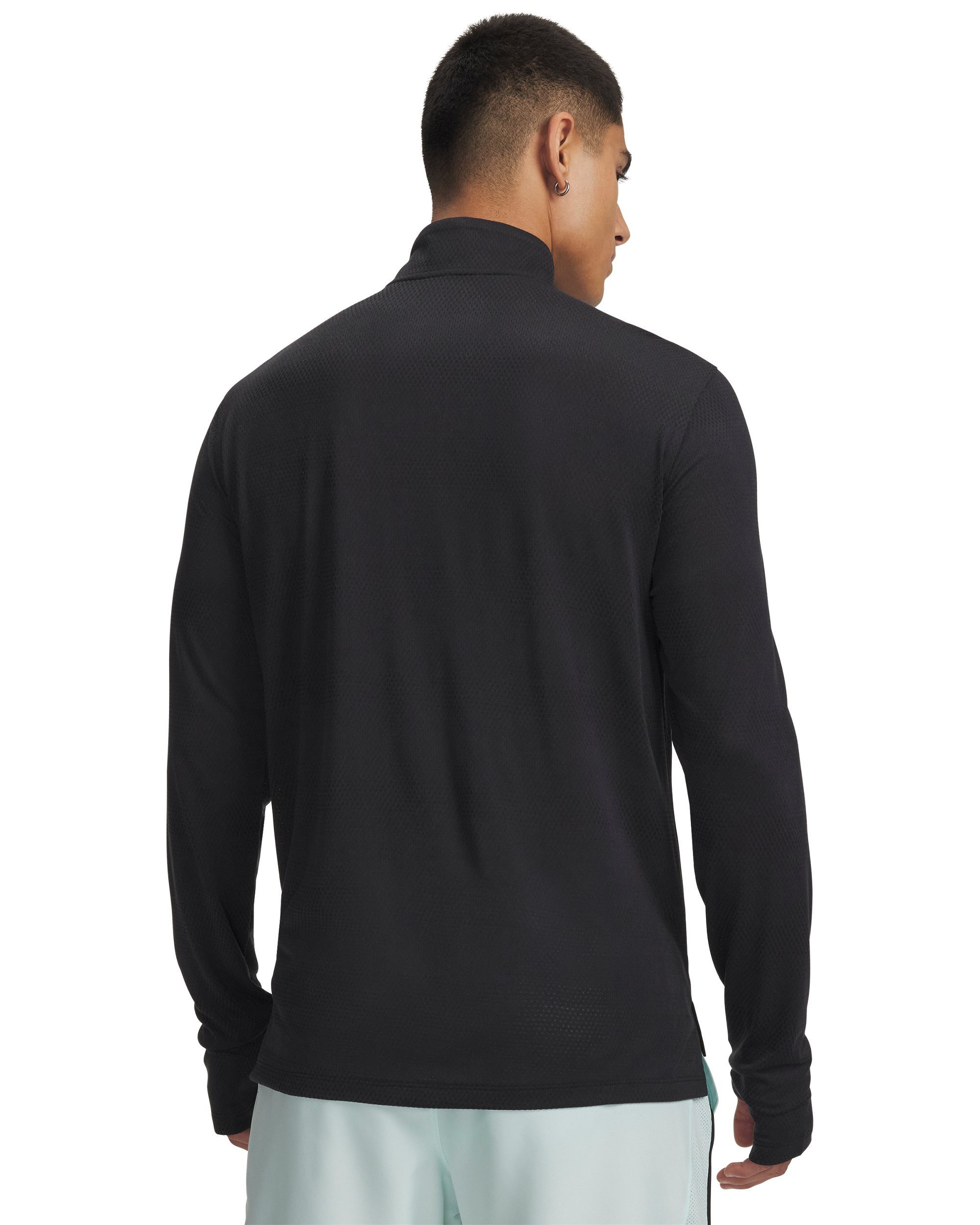 Under Armour® Laufshirt UA VELOCITI 1/4 ZIP mit Stehkragen, atmungsaktiv, schnell trocknend, elastische Kunstfaser