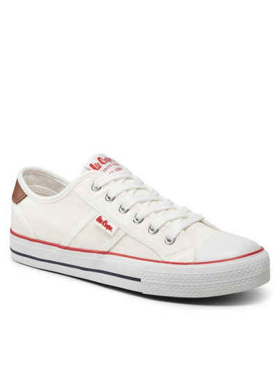 Lee Cooper Sneakers aus Stoff LCW-22-31-0863M White Sneaker