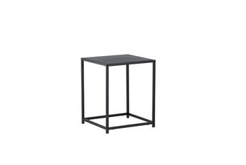 ebuy24 Couchtisch Staal Ecktisch 38x37 cm schwarz.