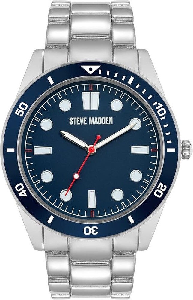 STEVE MADDEN Sportuhr Analoguhr SM-9115NVSV