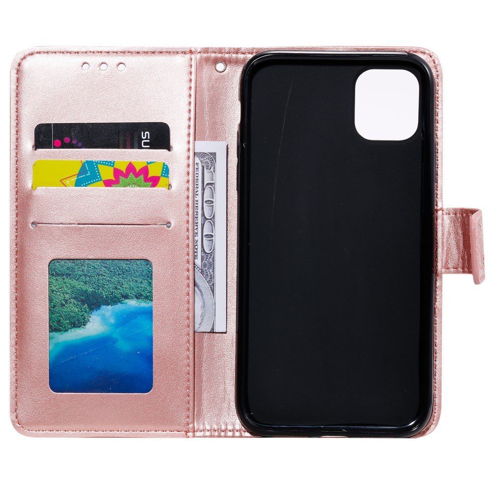 CoverKingz Handyhülle Hülle für Apple iPhone 13 Handyhülle Flip Case Cover Tasche Mandala 15,2 cm (6 Zoll), Klapphülle Schutzhülle mit Kartenfach Schutztasche Motiv Mandala