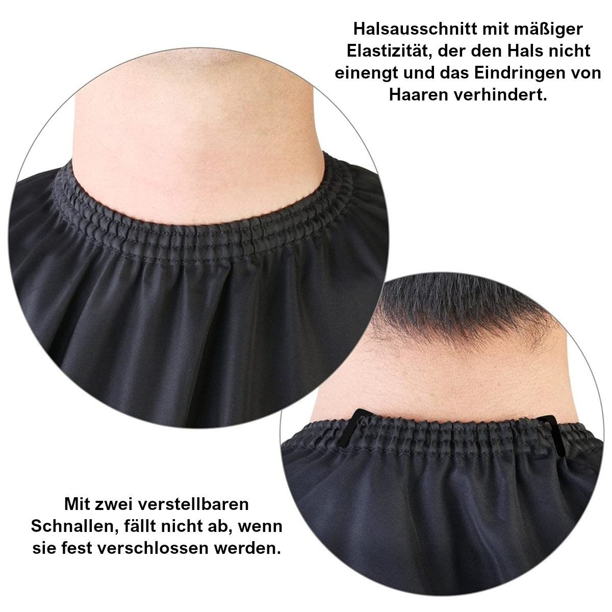 BM Kittelschürze Professioneller Friseurumhang Barberumhang Schneideumhang BM-S2001, (1-tlg)