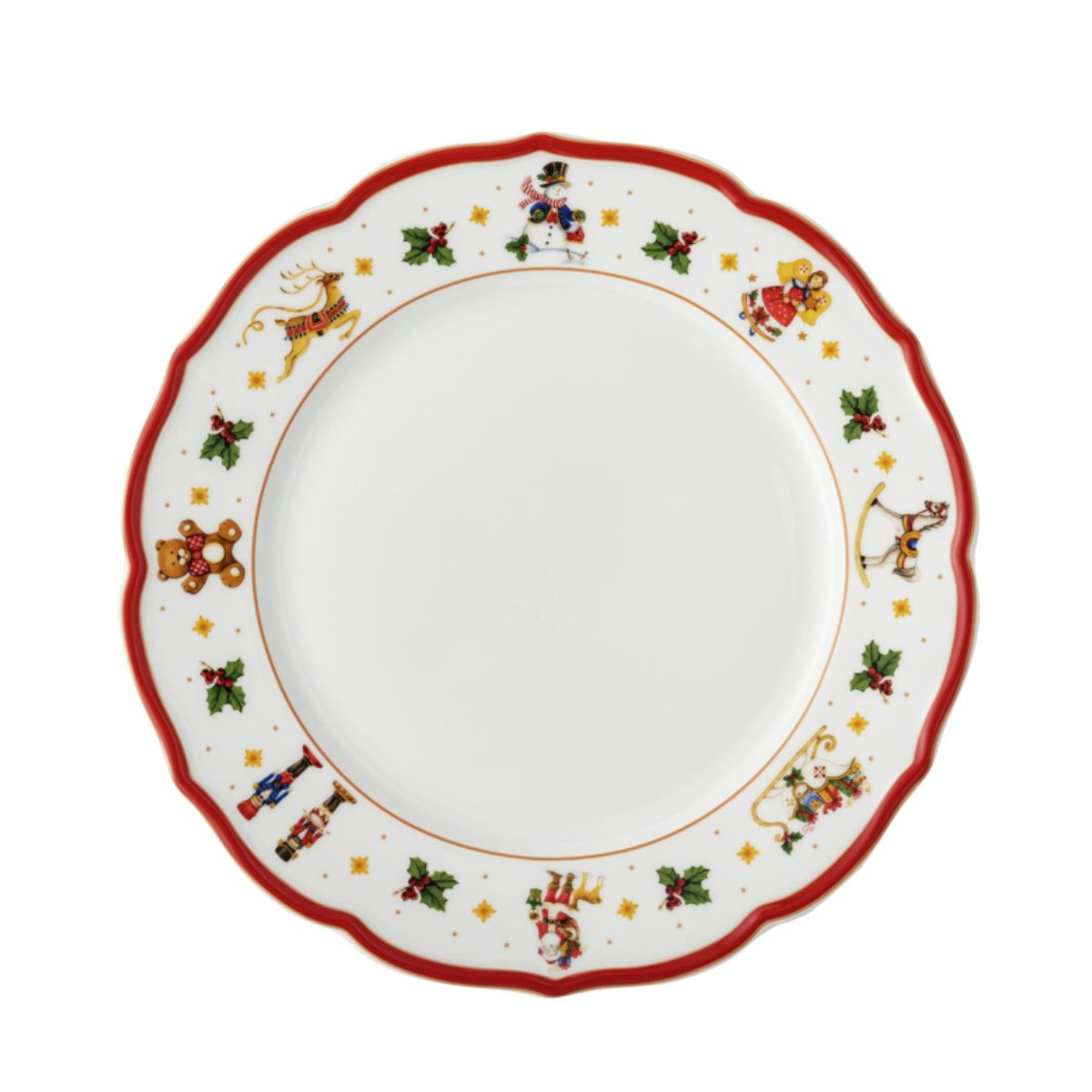 Hutschenreuther Speiseteller Happy Wintertime Weihnachtsgeschirr, 27 cm