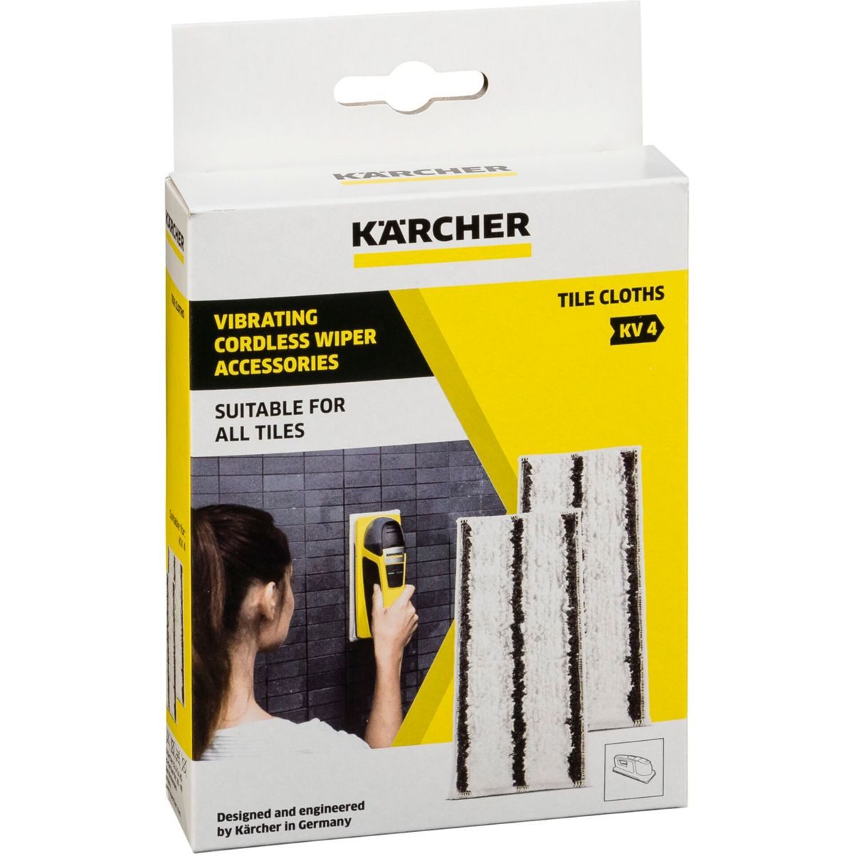 KÄRCHER Reinigungs-Set Fliesentücher für KV 4